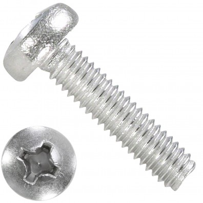 Linsenschrauben mit Innensechsrund TX - T6 DIN 7985 Edelstahl A2 | E
