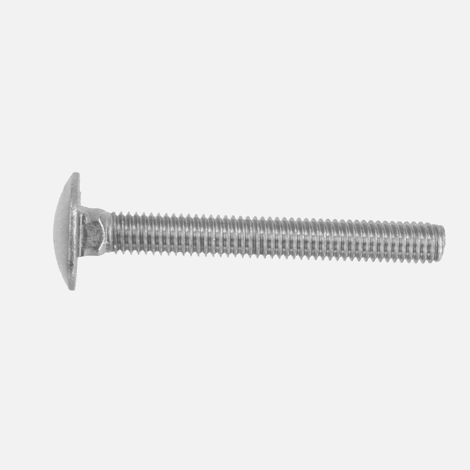 200 Schlossschrauben DIN 603 - M5x50 mm - Edelstahl A2 , Vollgewinde