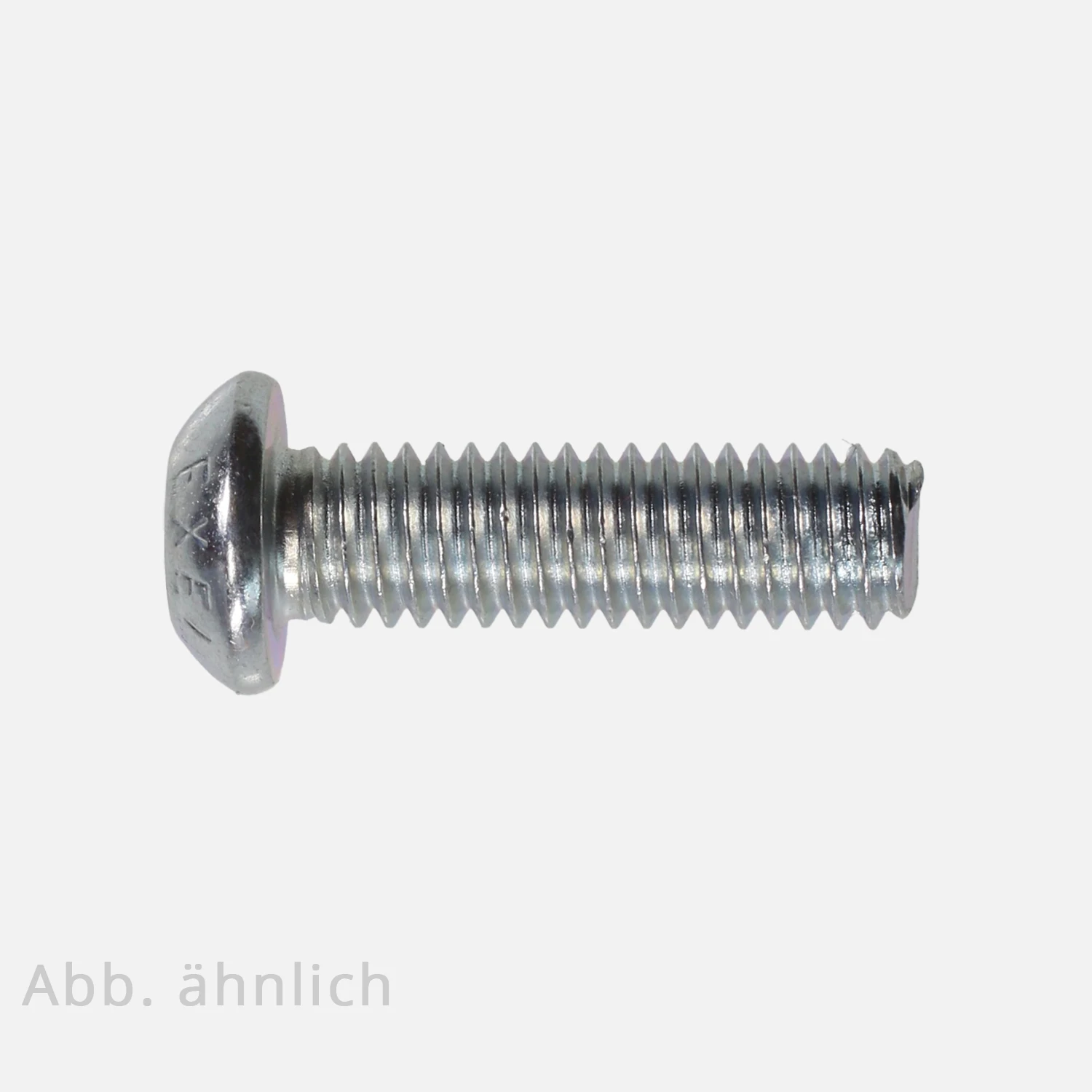 Linsenschraube | Innensechskant | ISO 7380-1 | 10.9 verzinkt