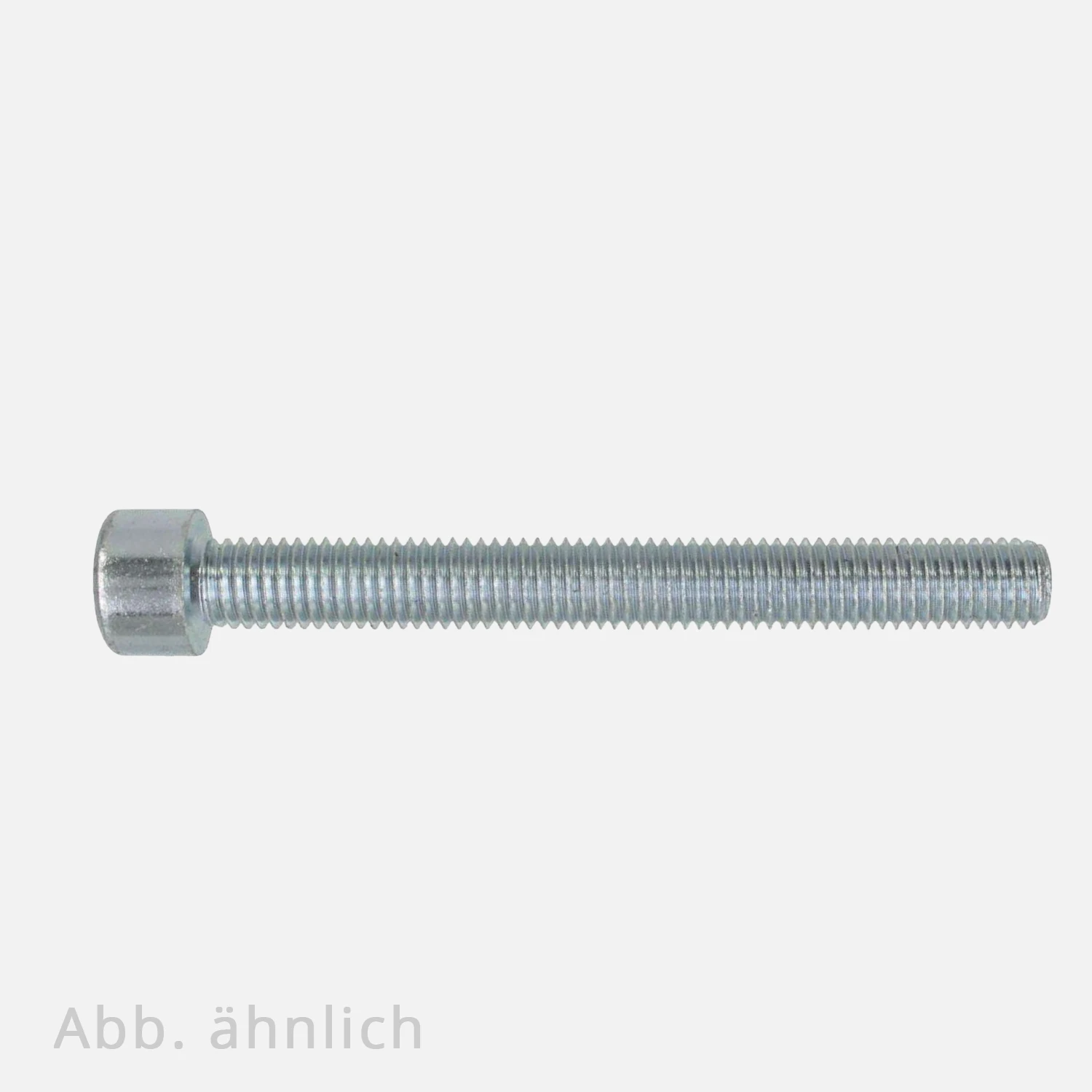 200 Zylinderschrauben M6x100 - DIN 912 - SW5 - Vollgewinde - 8.8 verzinkt