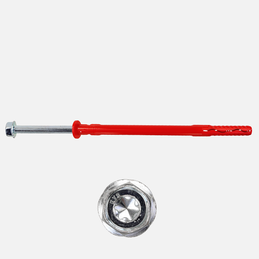 Rahmendübel / Fassadendübel | zugelassen KT 10 SL | Senkkopf | verzinkt