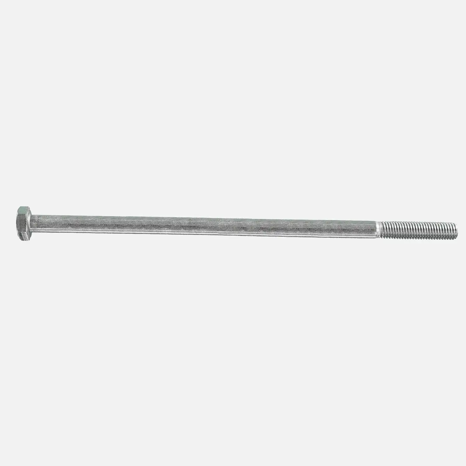 25 Sechskantschrauben DIN 931 - M10x240mm - Edelstahl A2
