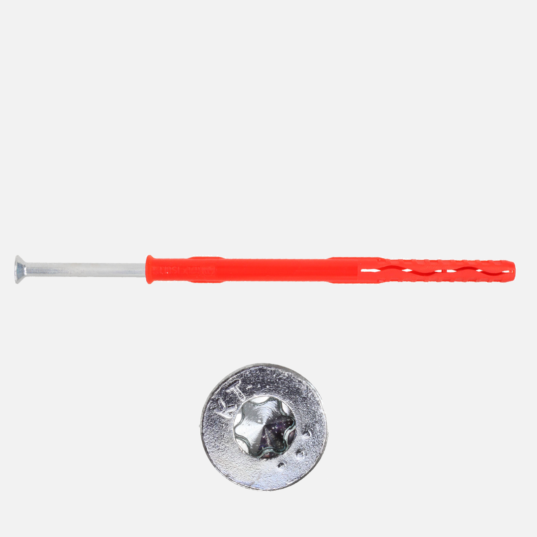 Rahmendübel / Fassadendübel | zugelassen KT 10 SL | Senkkopf | verzinkt