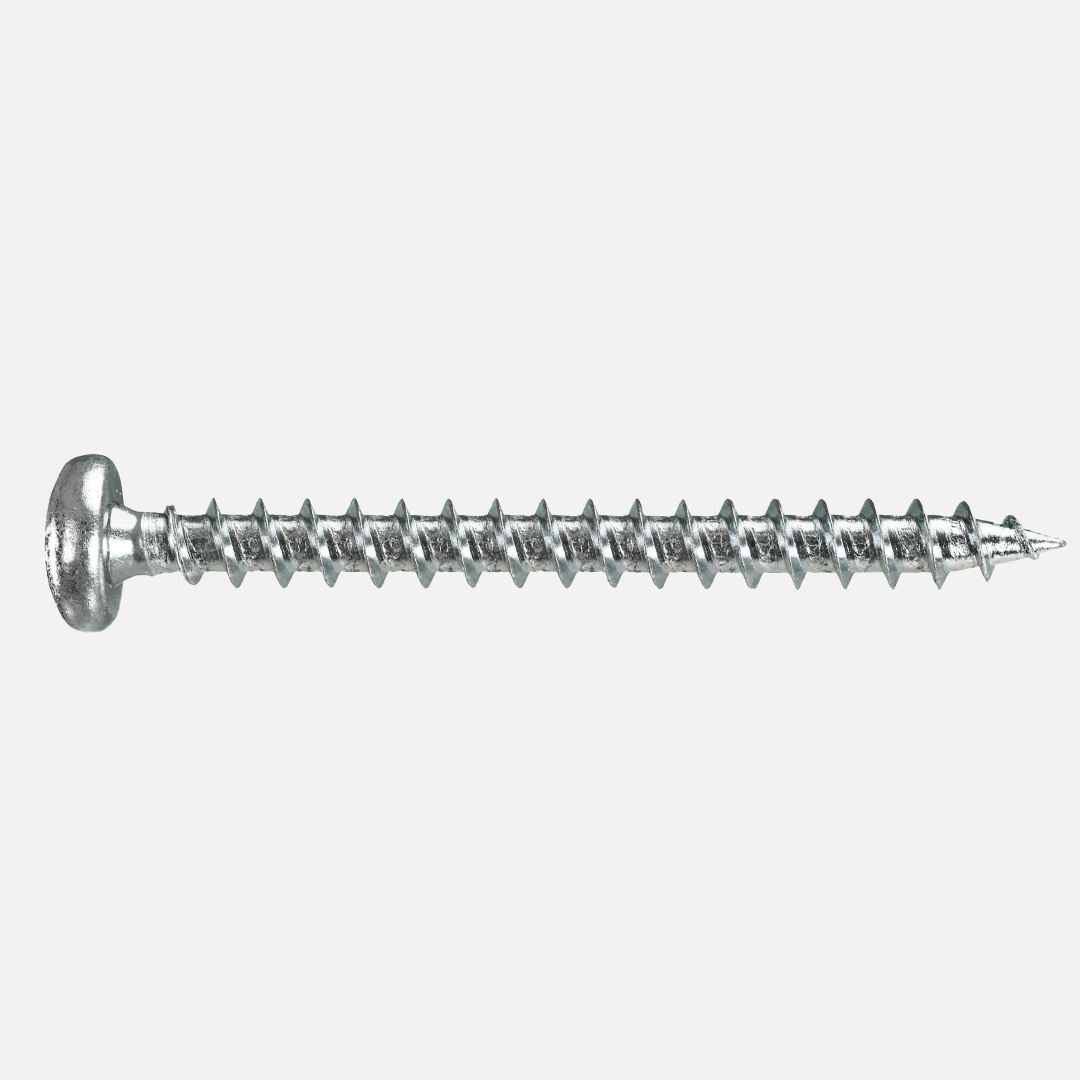 Spanplattenschraube | Vollgewinde | TX | Pan-Head | verzinkt