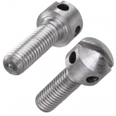 100 Kreuzlochschrauben M4x20 mm - DIN 404 - Edelstahl A1