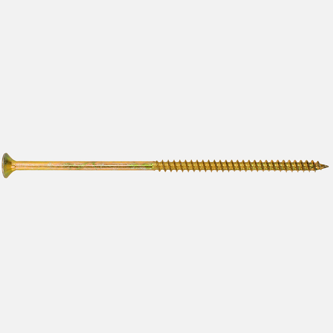 Spanplattenschraube | Teilgewinde | Senkkopf | PZ | gelb verzinkt