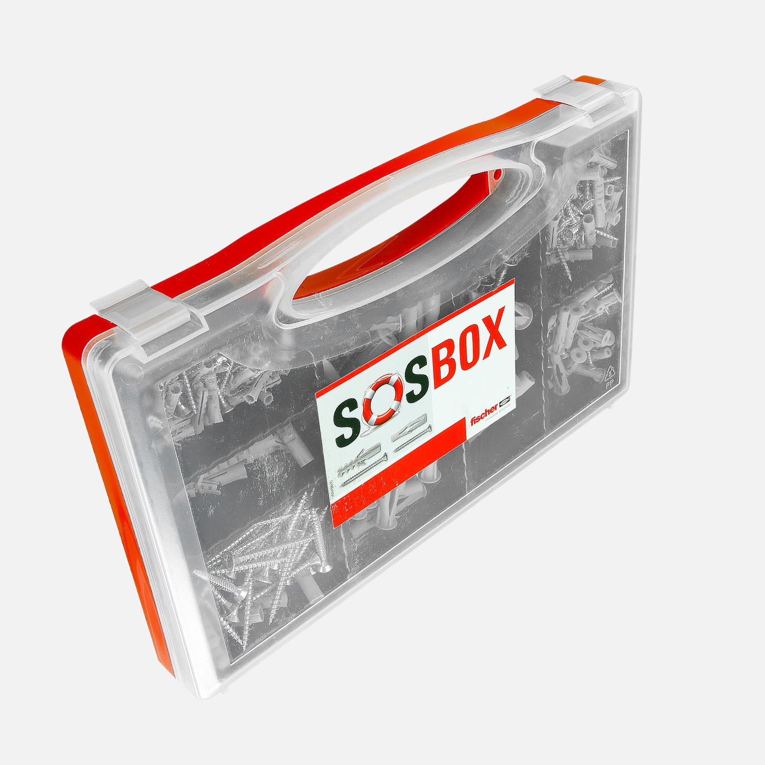 360 tlg. FISCHER Sortimentsbox mit S Spreizdübel und FU Universaldübel 5 - 10mm, inkl. Schrauben