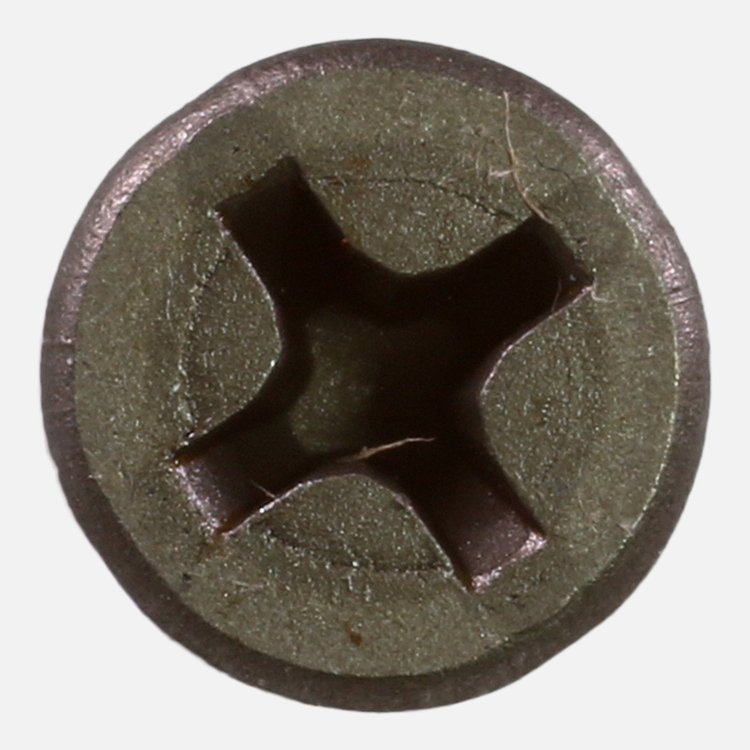 1 Schnellbauschraube, Gips auf Gips, Vollgewinde, phosphatiert, PH, 5,5 x 38 mm - Kopf