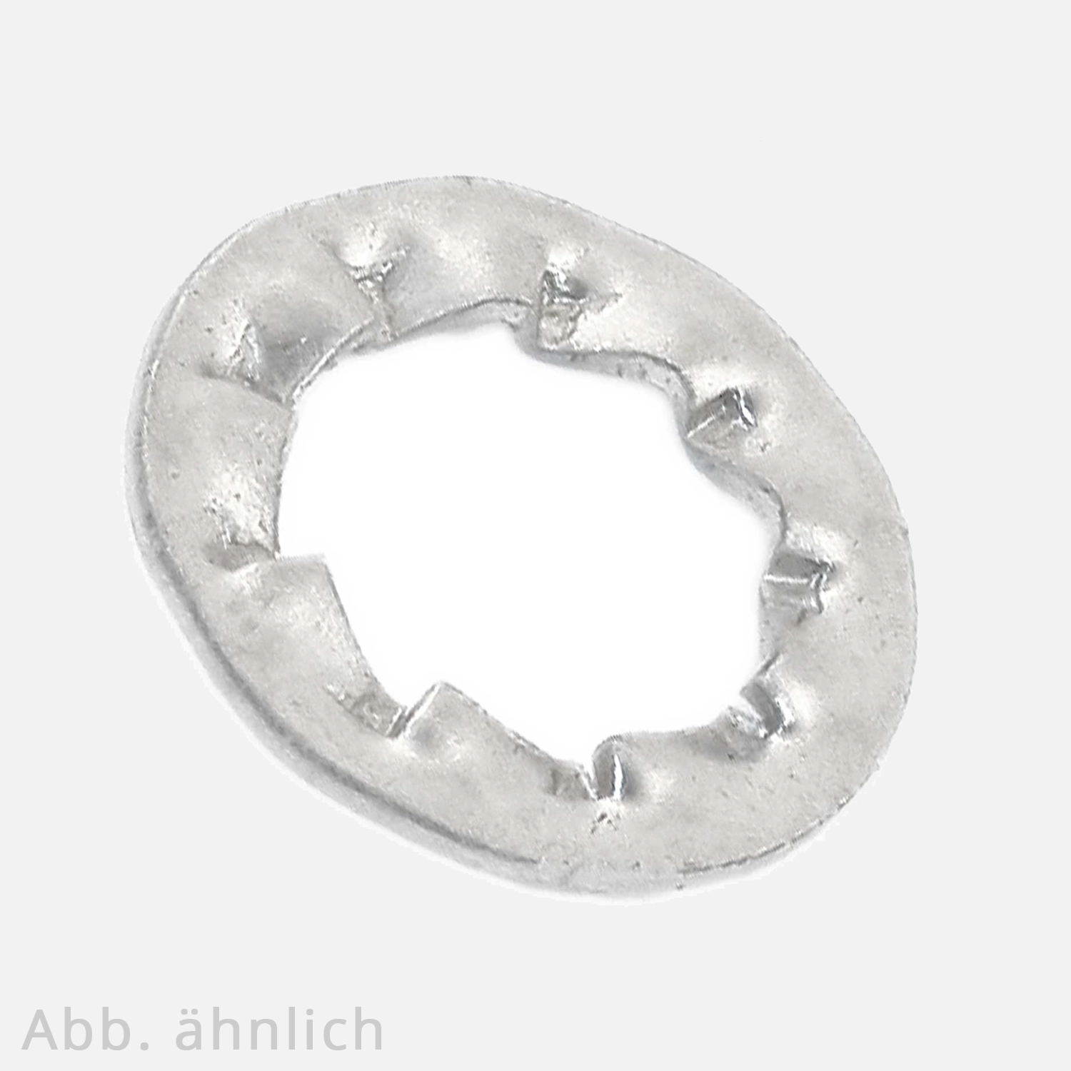 1000 Fächerscheiben DIN 6798 A4 Form J kleinere Ausführung für M8