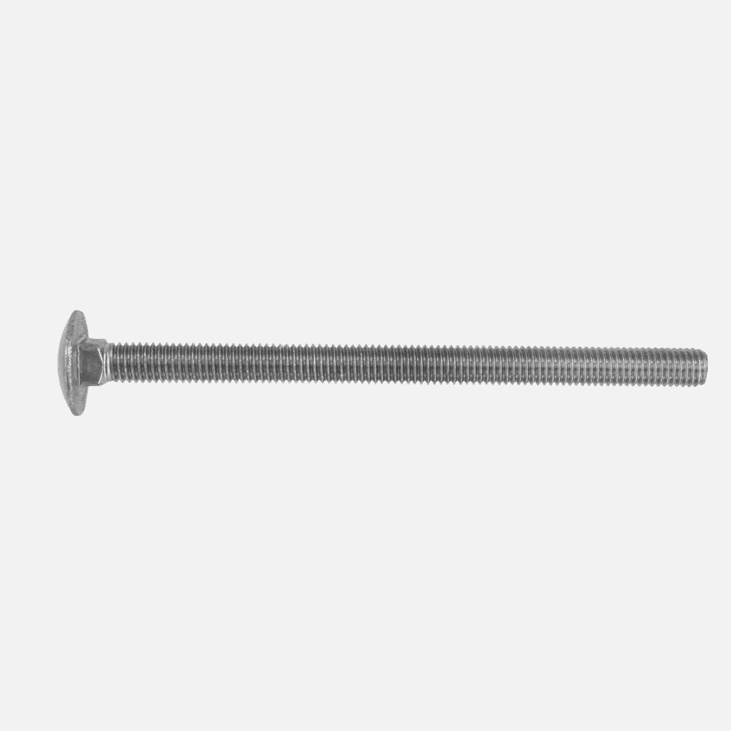5 Schlossschrauben DIN 603 - M8x120 mm - Edelstahl A2 , Vollgewinde