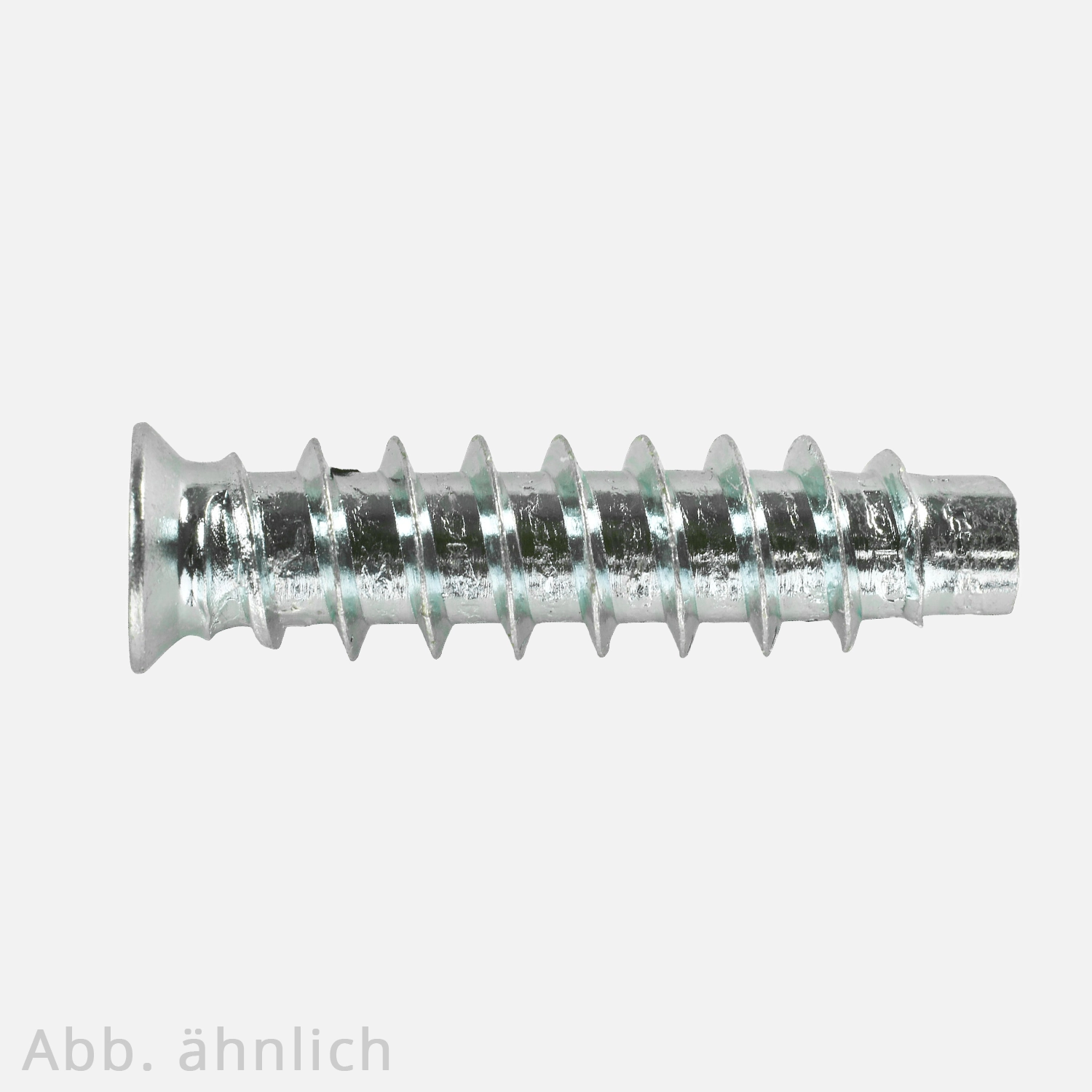Euroschraube | Senkkopf | Grobgewinde | für Laufschiene | PZ | verzinkt