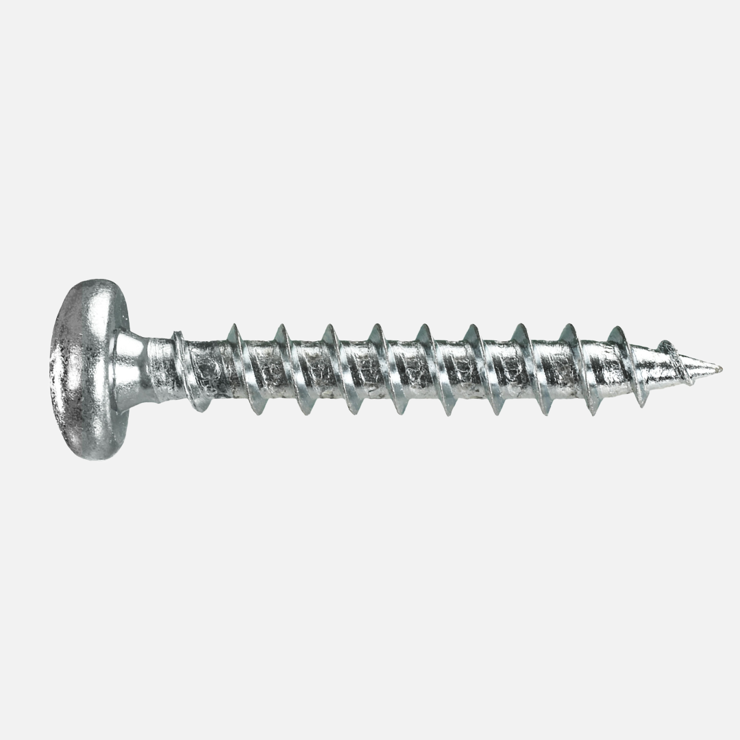 Spanplattenschraube | Vollgewinde | TX | Pan-Head | verzinkt