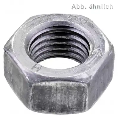 Sechskantmutter | DIN 934 | Linksgewinde | SW | Stahl 8.0 
