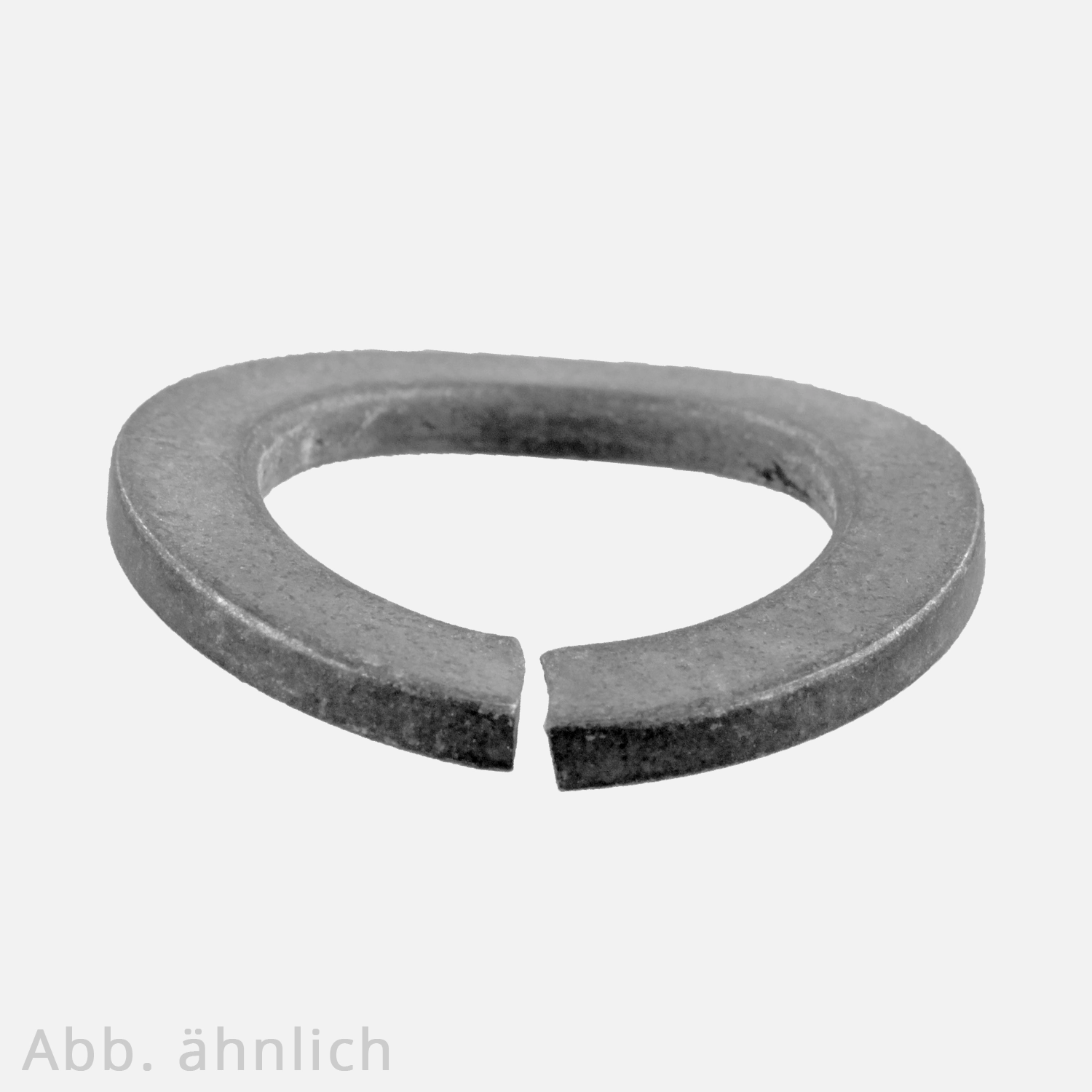 1000 Federringe DIN 128 Form A Federstahl mechanisch verzinkt M5