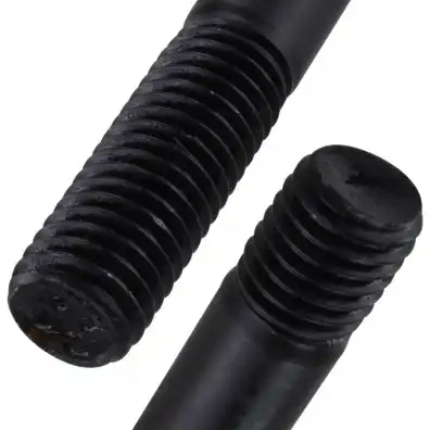 1 Stiftschraube M24x90 mm - DIN 939 - blank 8.8