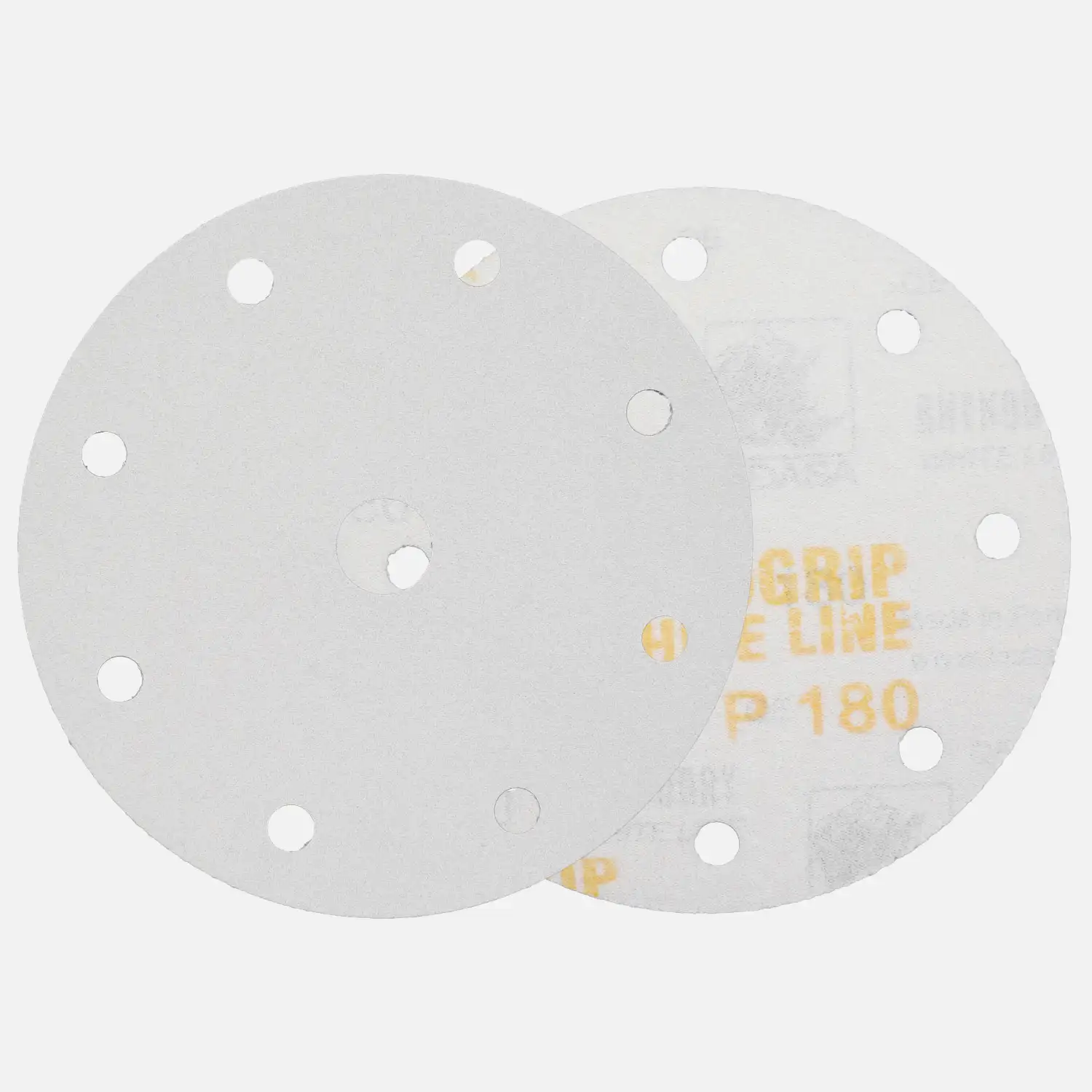 50 Schleifscheiben / Klettscheiben P180, Ø150 mm, 9-Loch