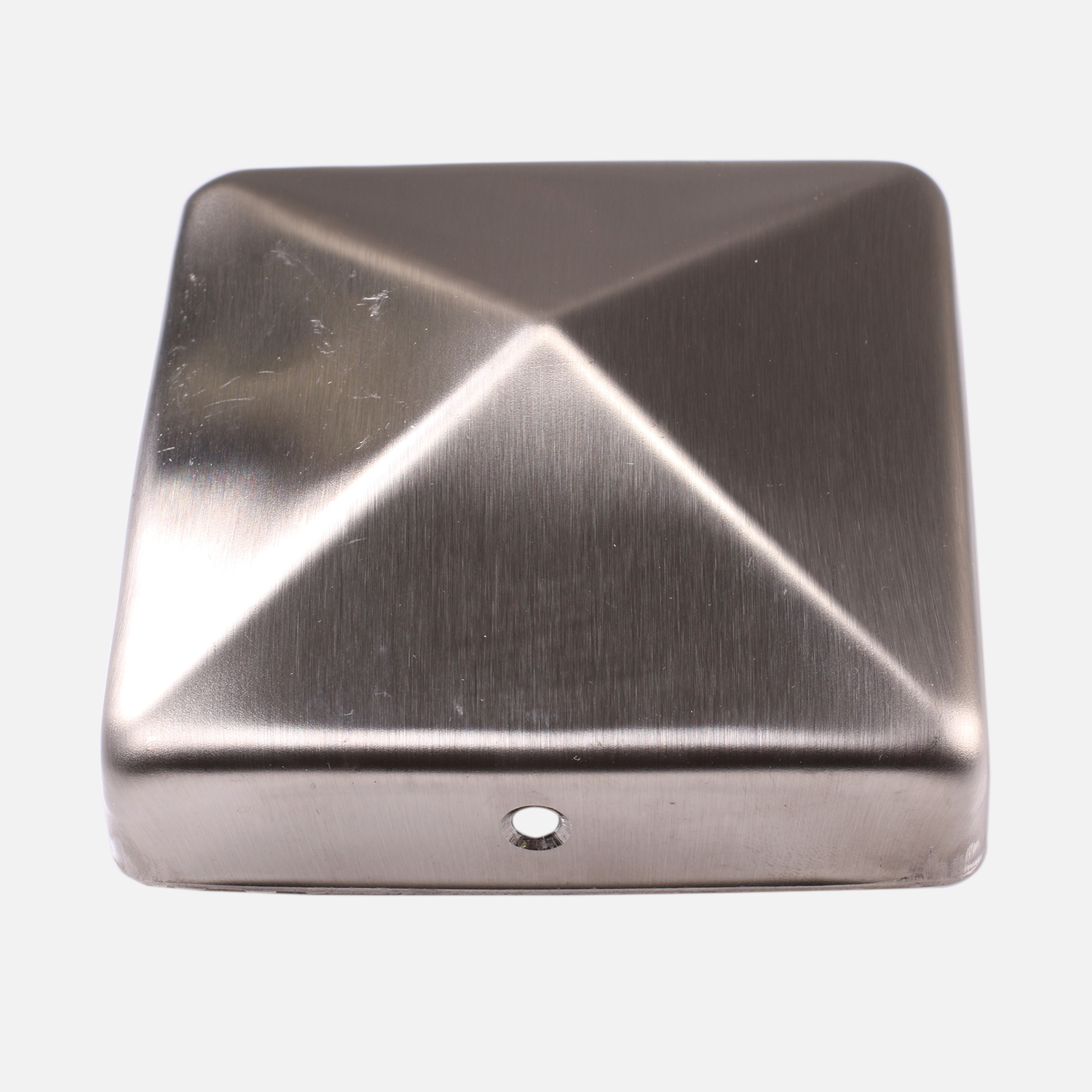 Pfostenkappe | flach | Edelstahl