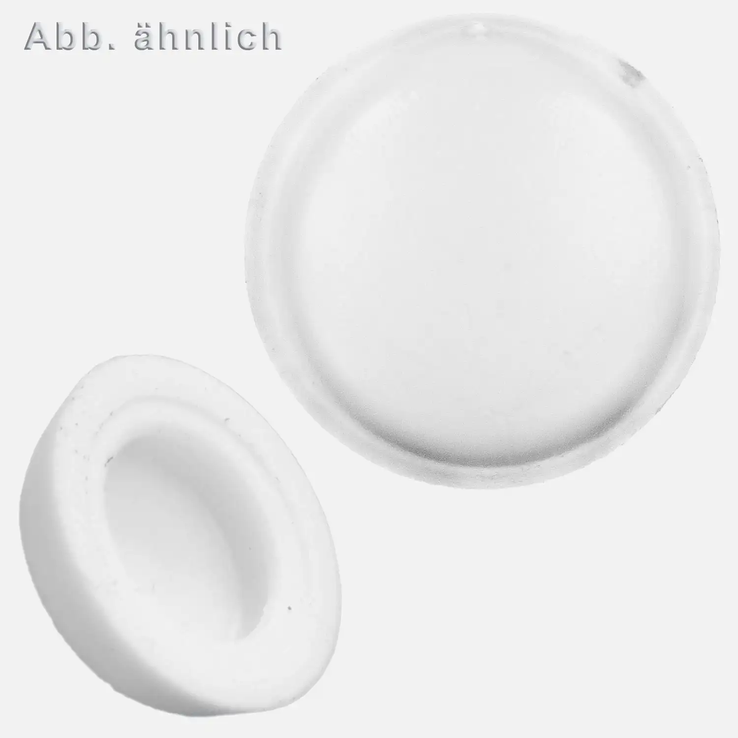 1 Abdeckkappe für Kappenkopf - weiß(RAL9010)