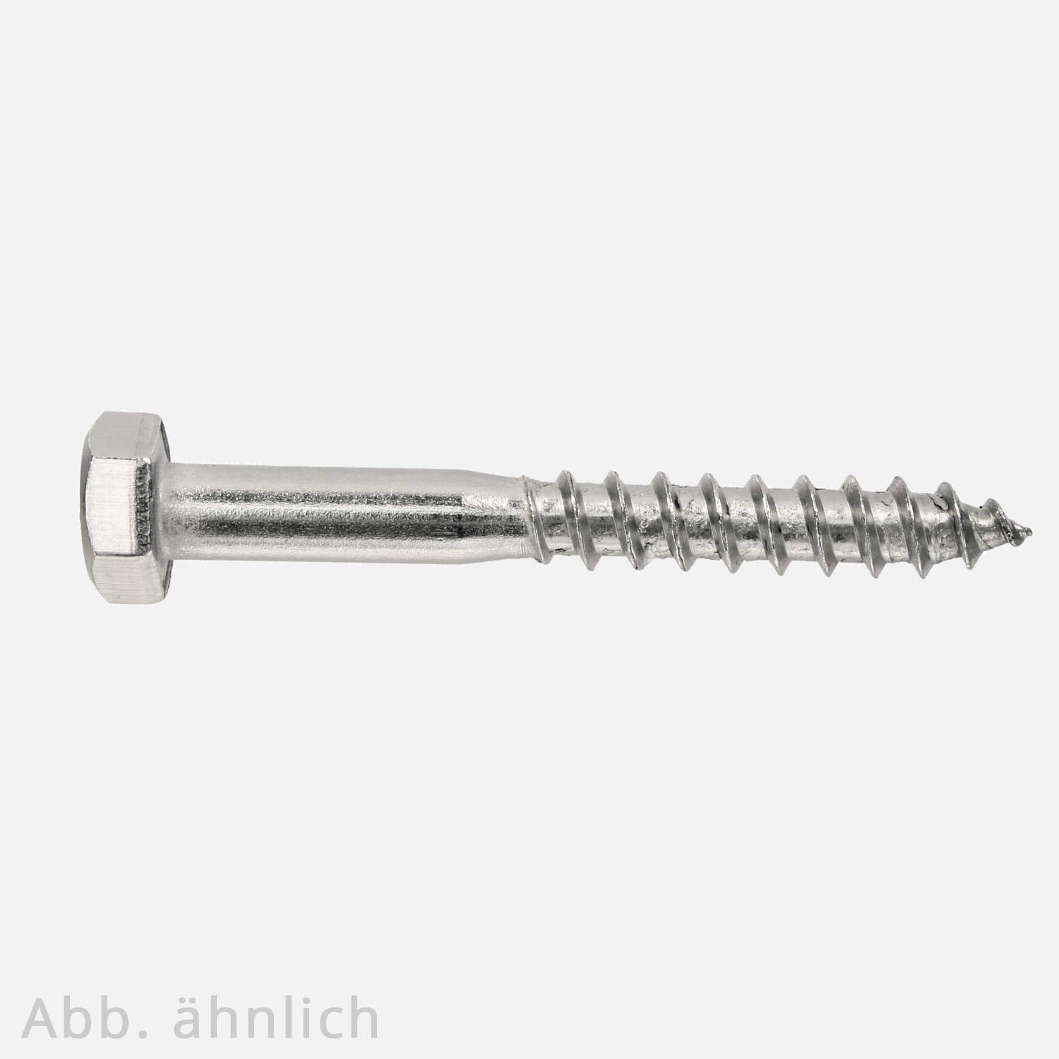 100 Schlüsselschrauben 7x170 mm - Edelstahl A2 - DIN 571