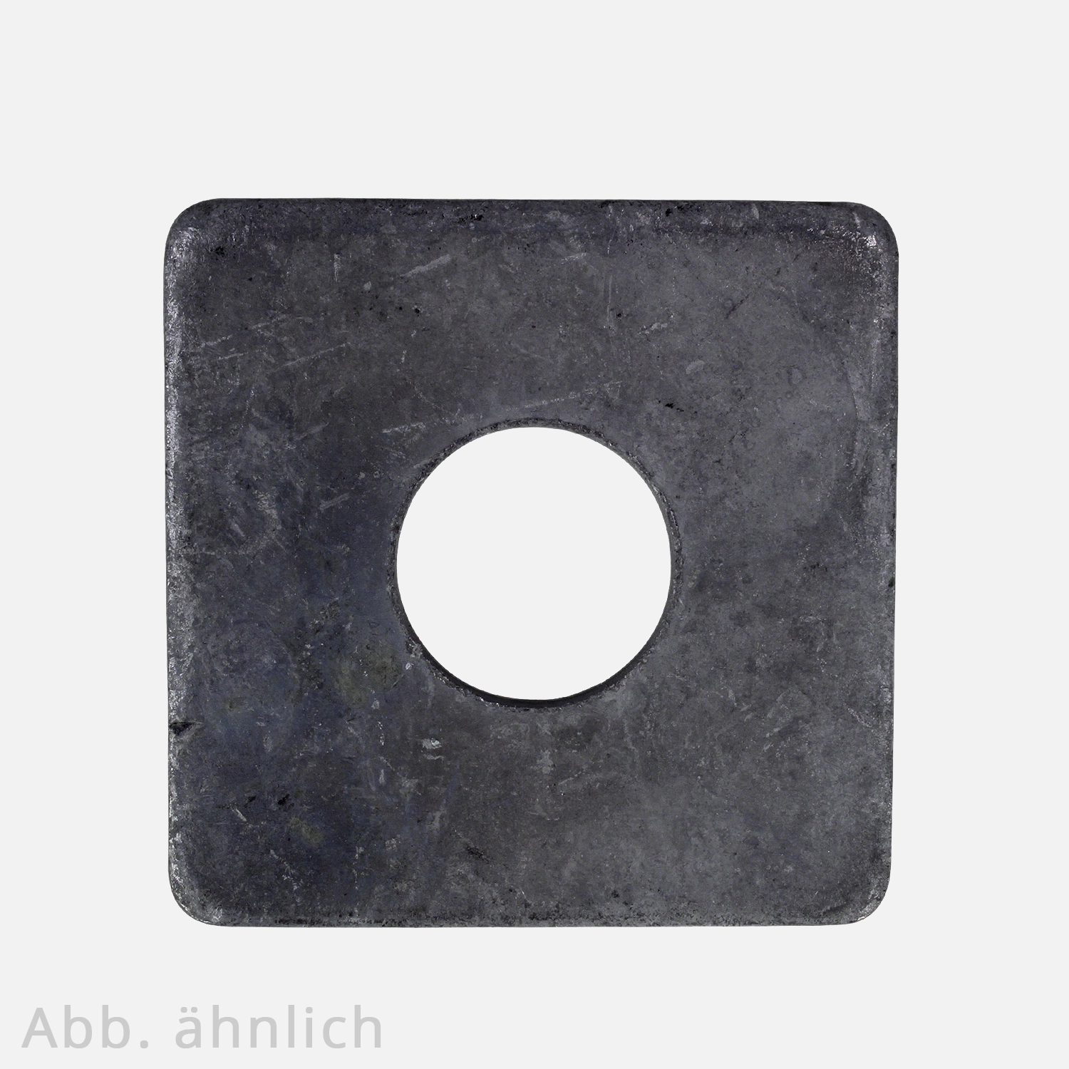 50 Vierkantscheiben für M16 - DIN 436 - blank