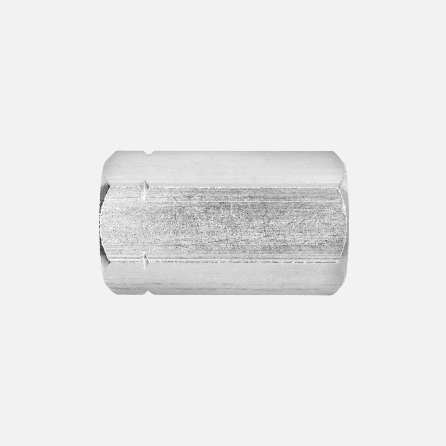 100 Sechskantmuttern M6 - hohe Form - SW10 - Edelstahl A2 - DIN 6334