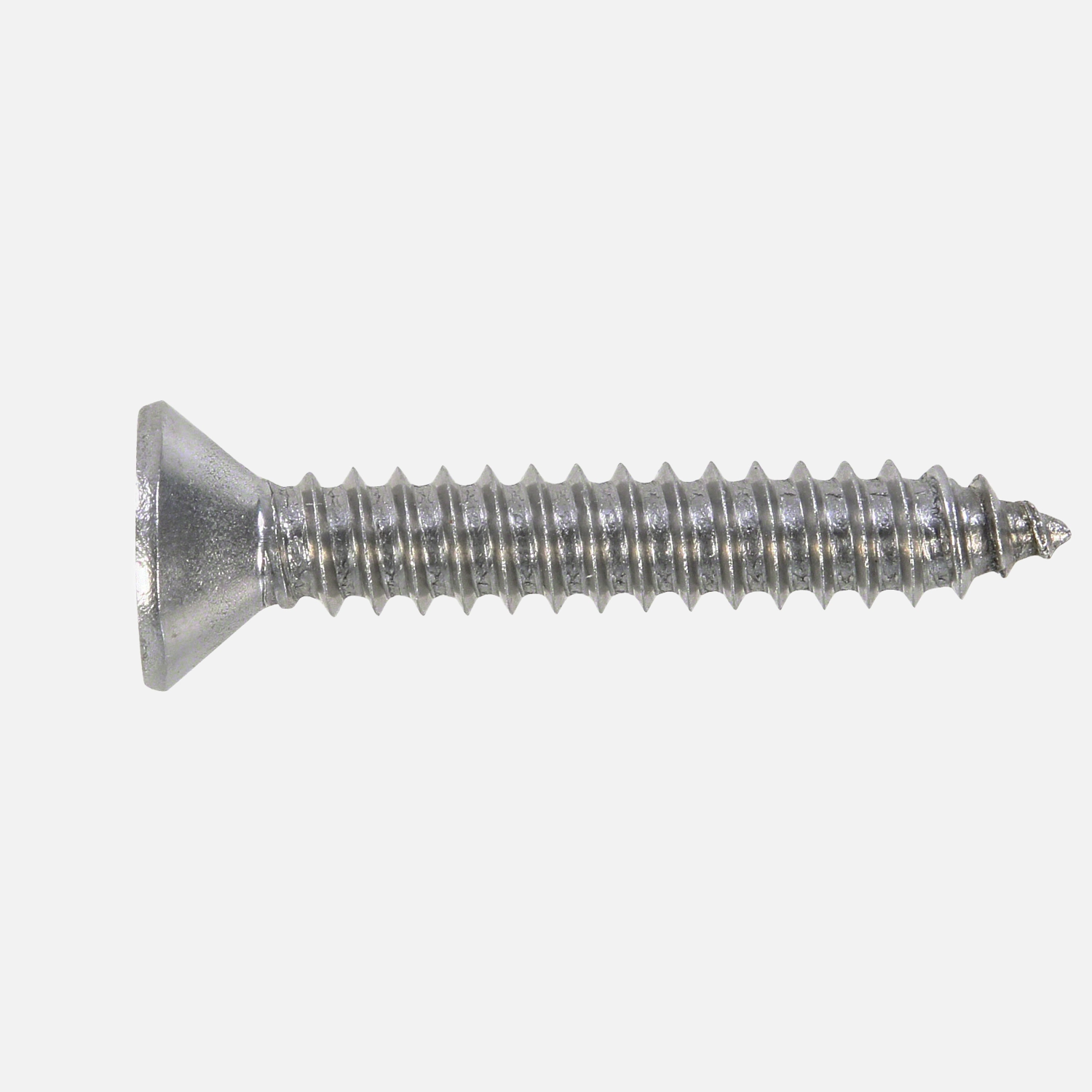 200 Blechschrauben DIN 7982 - 6,3x38mm - Senkkopf - PH - Edelstahl A2