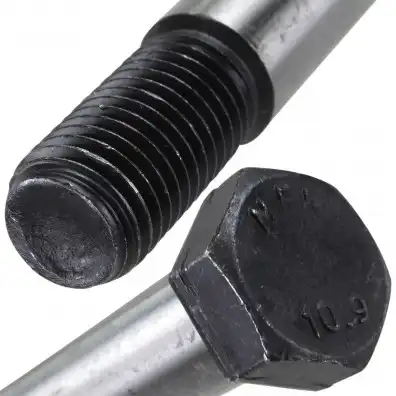 10 Sechskant-Passschrauben M20x85 mm - DIN 610 - 10.9 blank