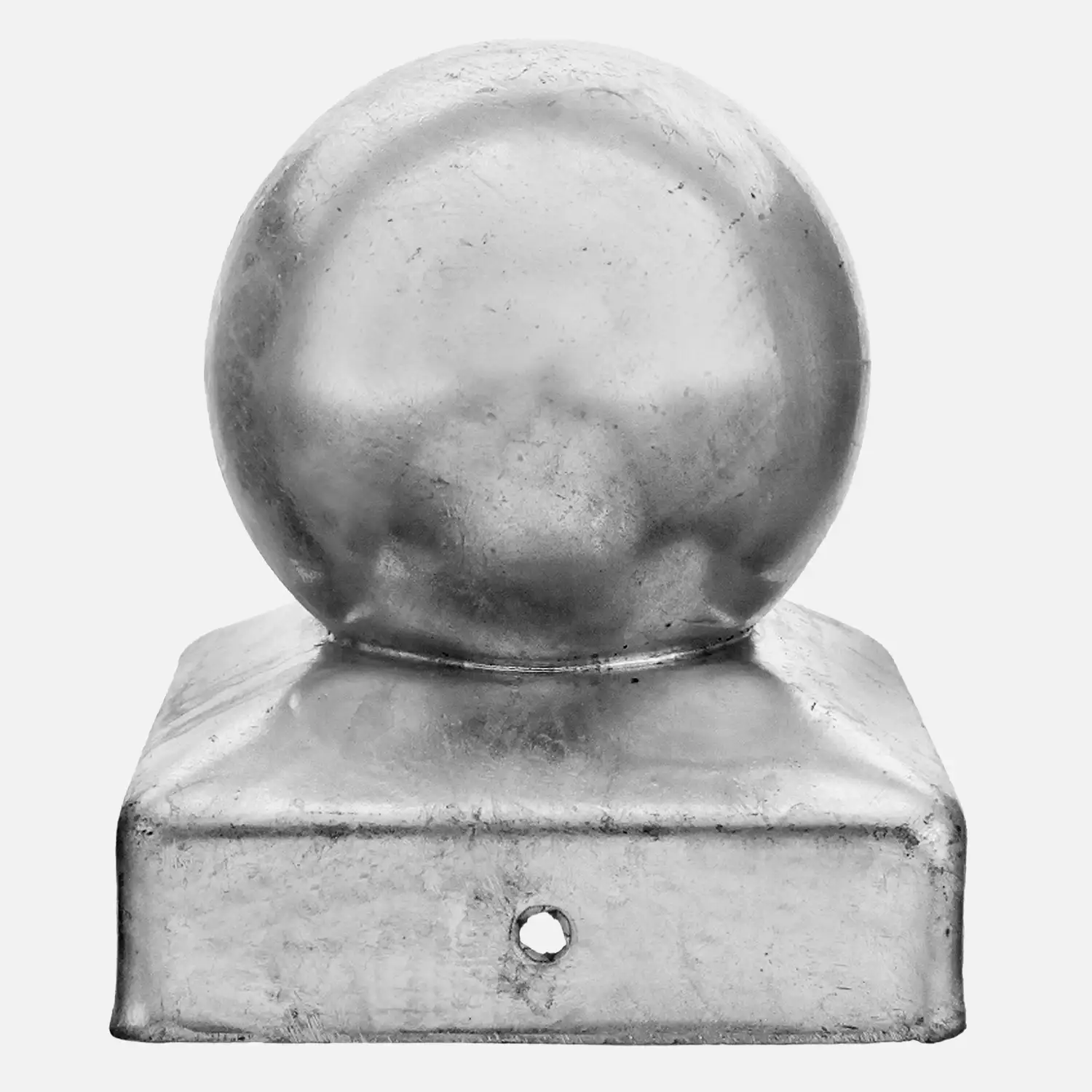 Pfostenkappe | Kugel | Stahl | feuerverzinkt