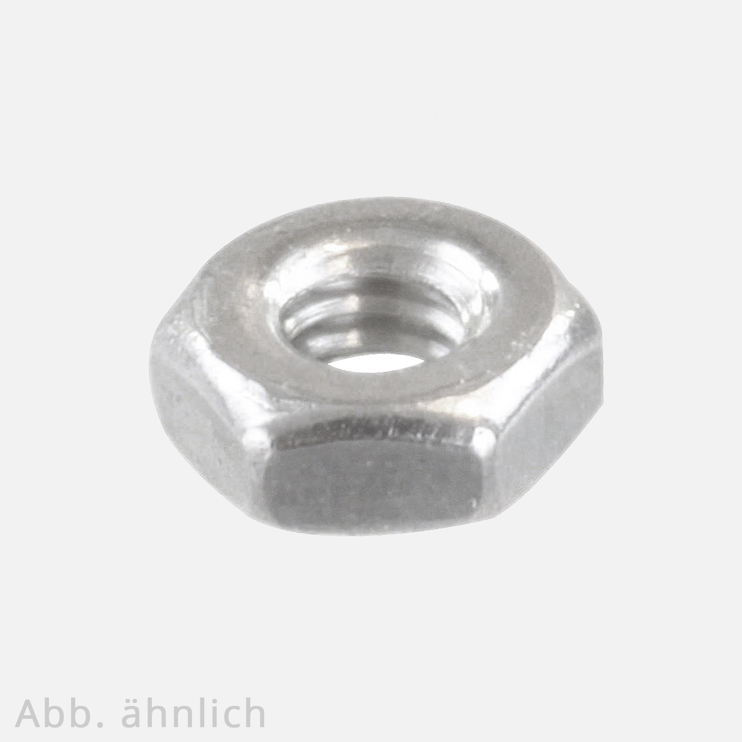 500 Sechskantmuttern M2 - DIN 934 - Edelstahl A1/A2