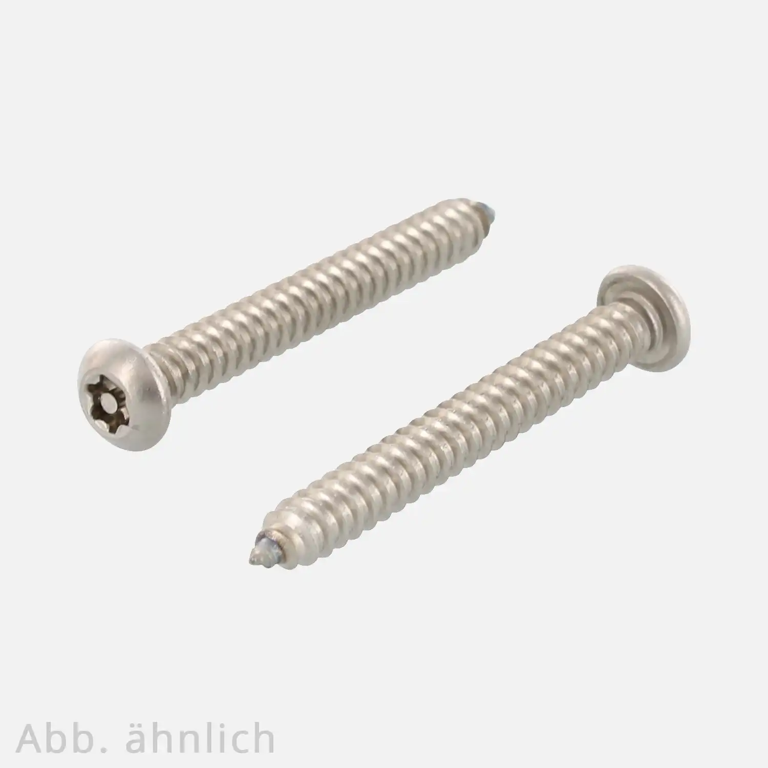 100 Sicherheitsschrauben, Flachrundkopf , 4,2x32 mm ,Antrieb Torx mit Loch/Tamper T15 , Edelstahl A2