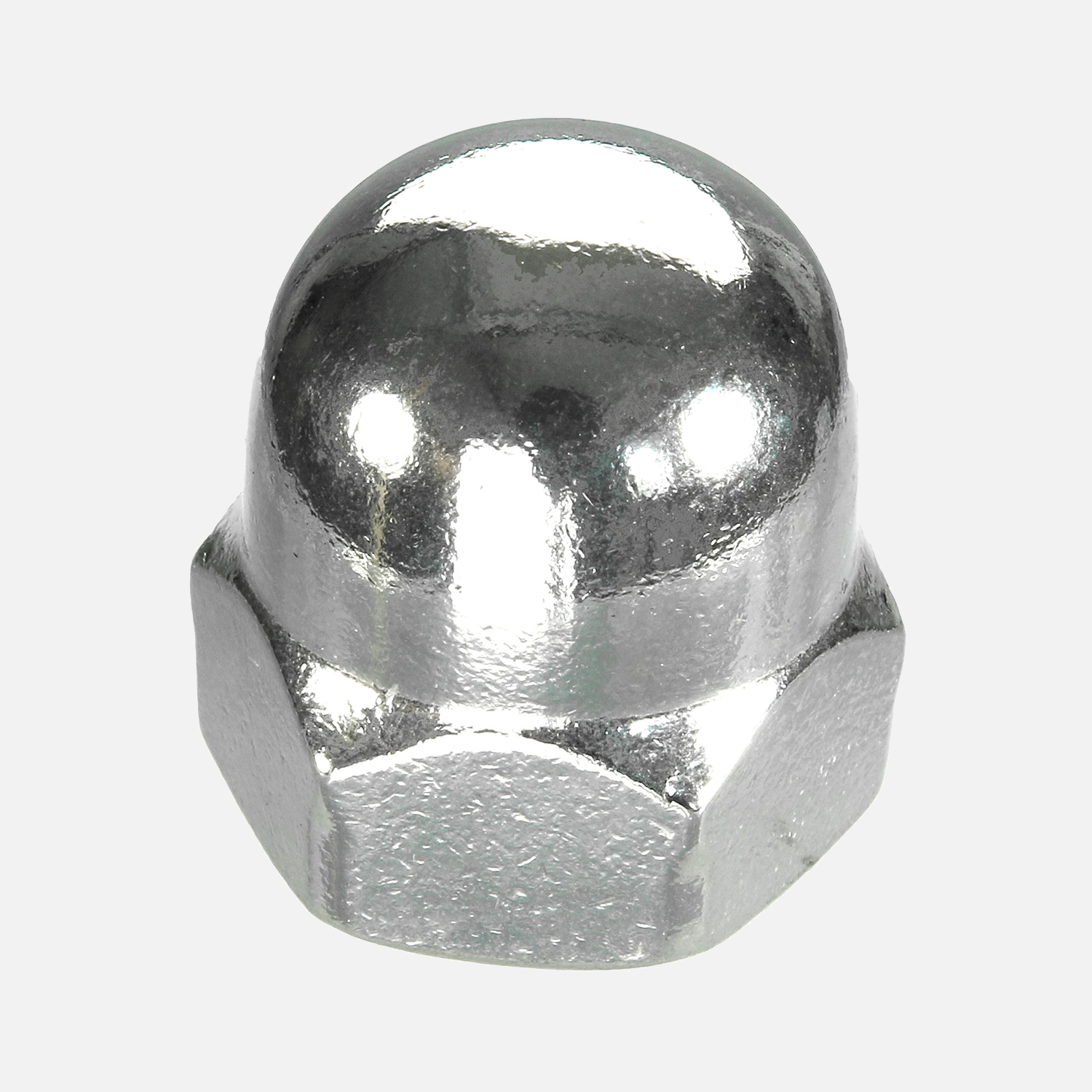 1 Hutmutter DIN 1587 - M14 - Edelstahl A2 - 1,5 mm Feingewinde