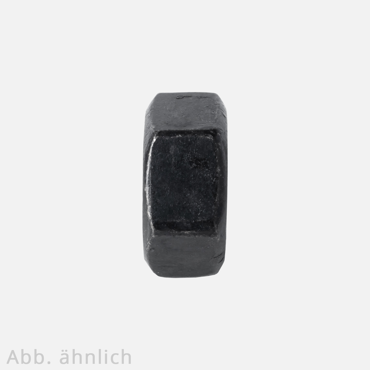 75 Sechskantmuttern schwarz DIN 934 geschwärzte HCP Beschichtung M8