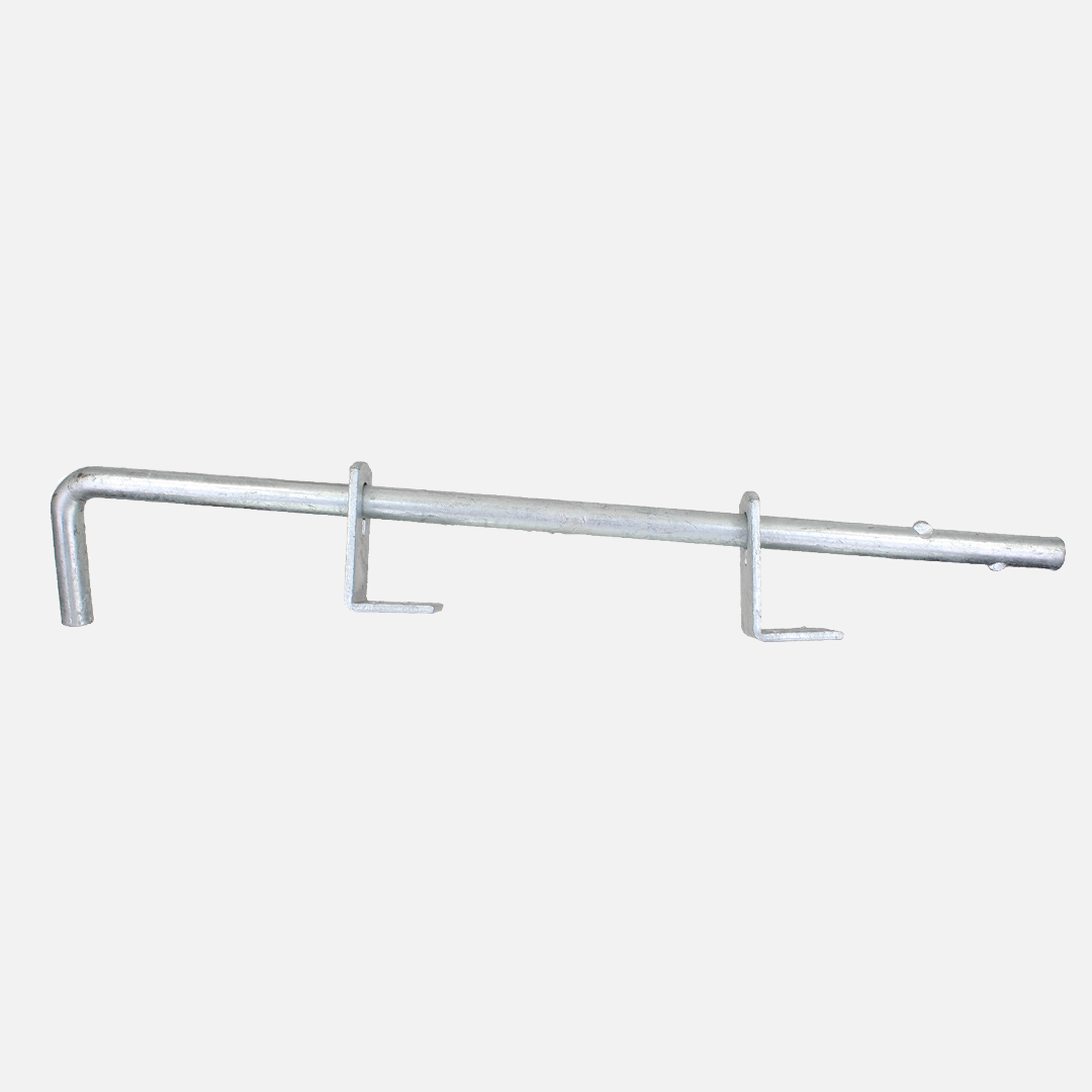 1 Alberts Bodenschieber 500x40 mm Ø = 16 mm - feuerverzinkt