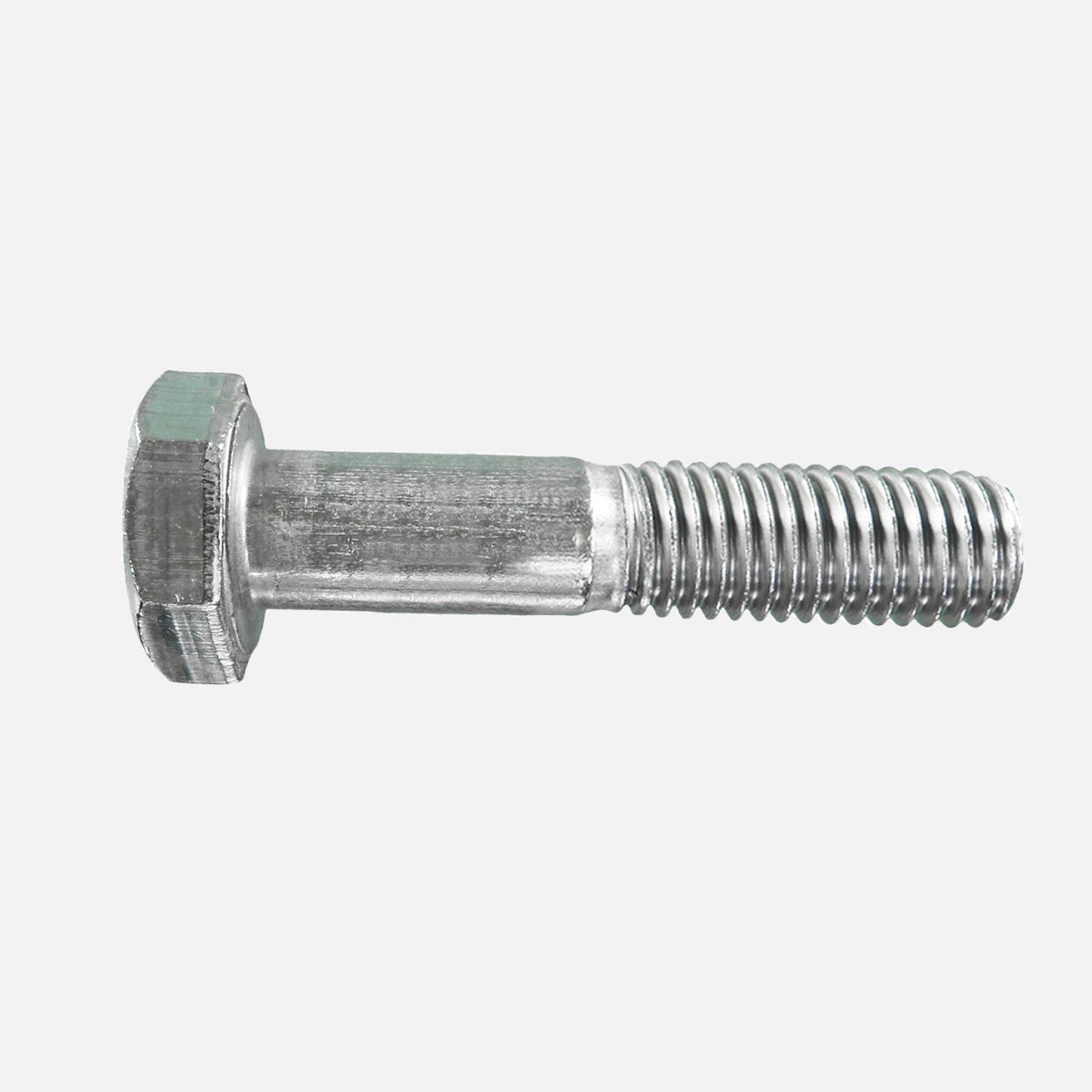 1 Sechskantschraube DIN 931 - M12x55mm - Edelstahl A2