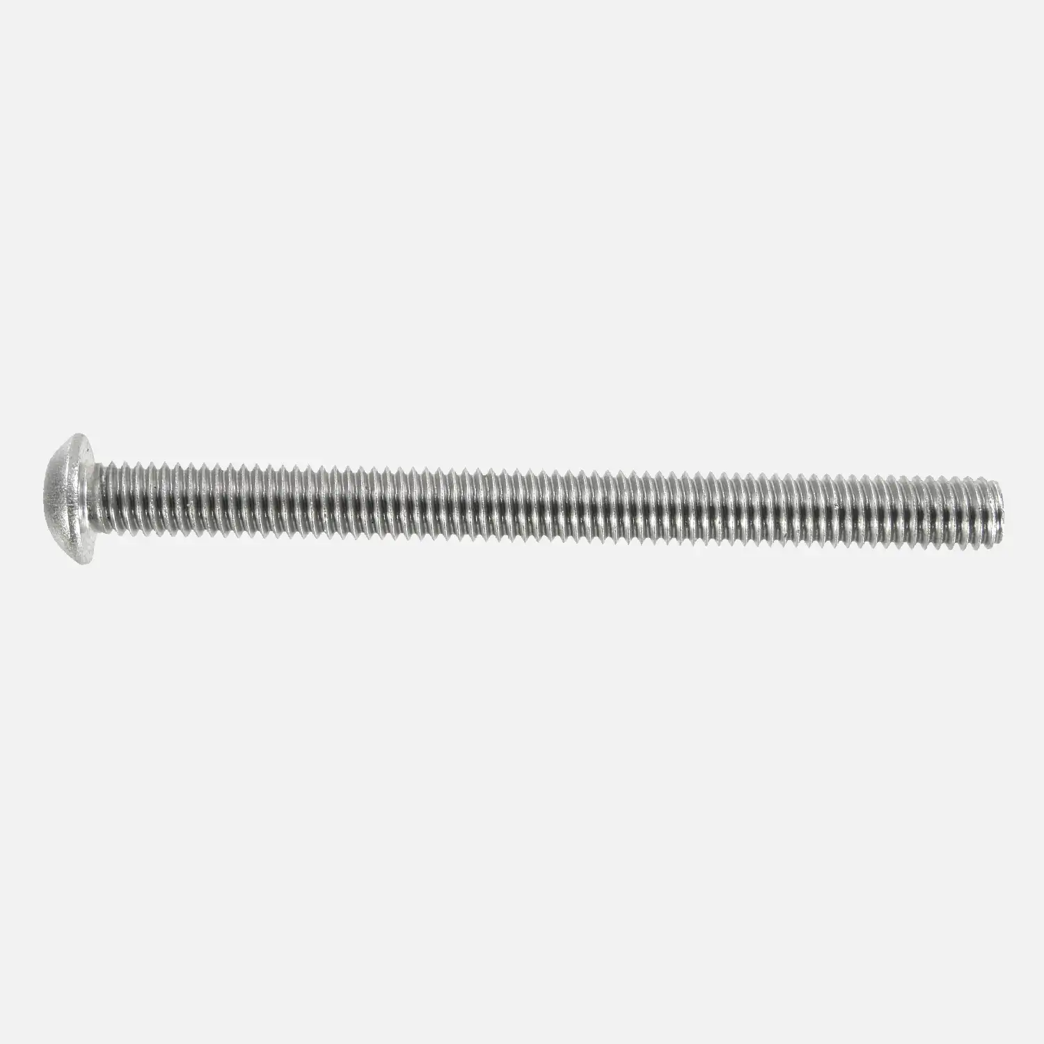 100 Linsenschrauben mit Innensechskant M6x70mm - ISO 7380-1 - Edelstahl A4