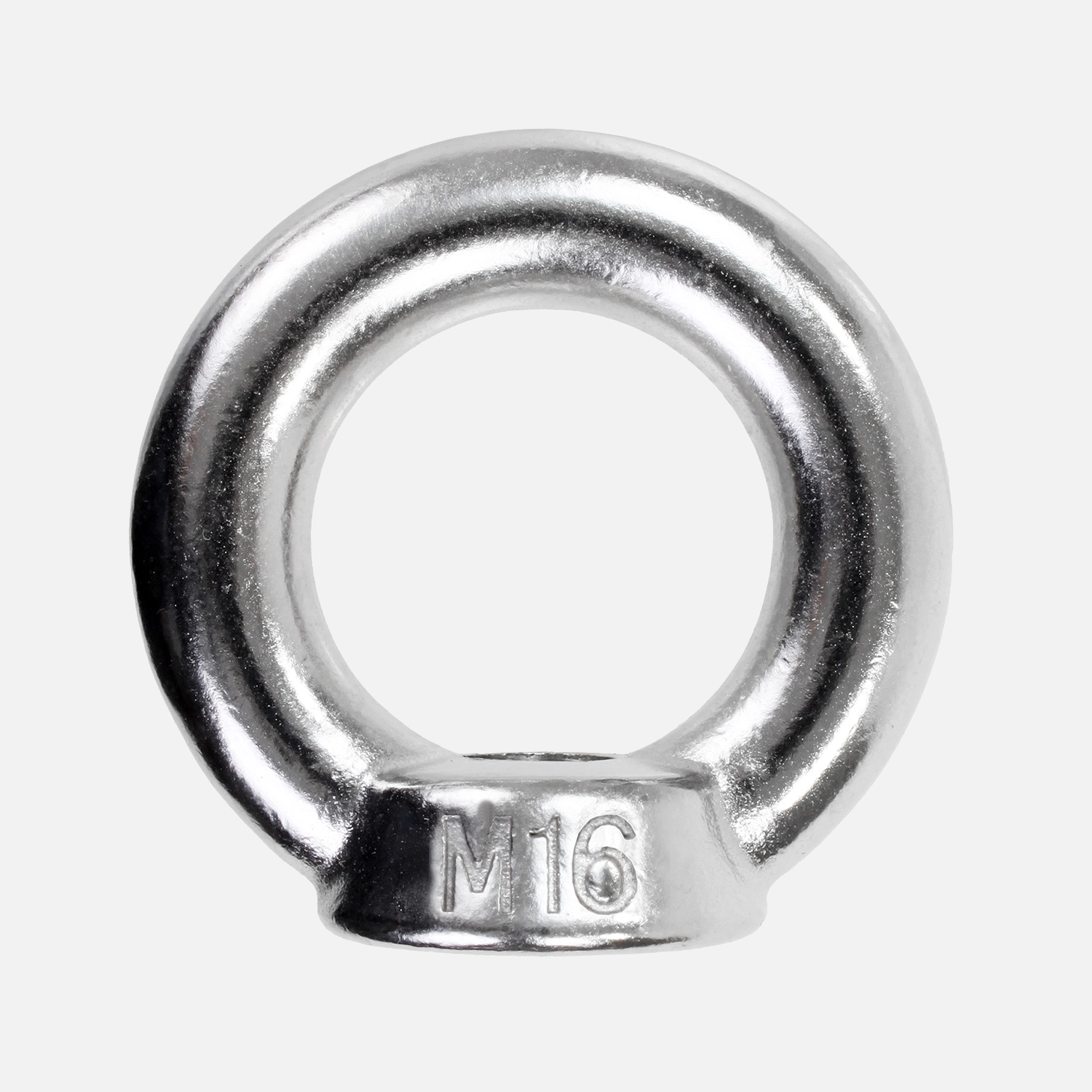 1 Ringmutter - M16 - gegossene Ausführung - Edelstahl A2