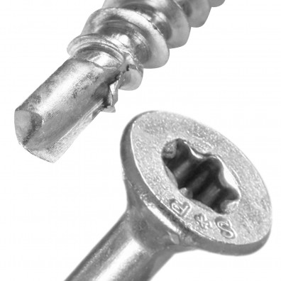 200 Fassadenschrauben 4,5x50mm, C1, TX20, TiefSeko, ReG, FräRi, Bspi, ETA