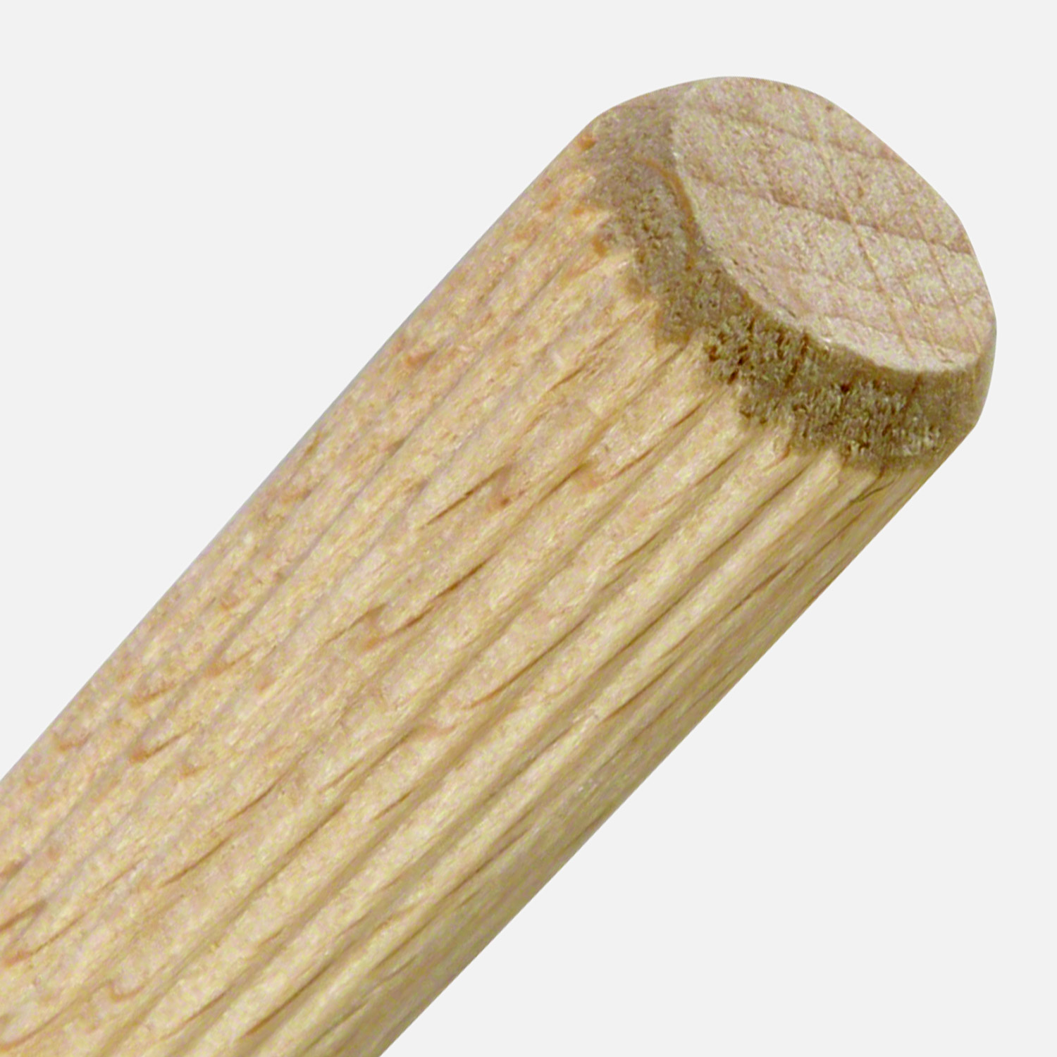 1 kg Buchen-Riffeldübel 12x80 mm DIN 68150 Industriequalität ca. 173 Stück