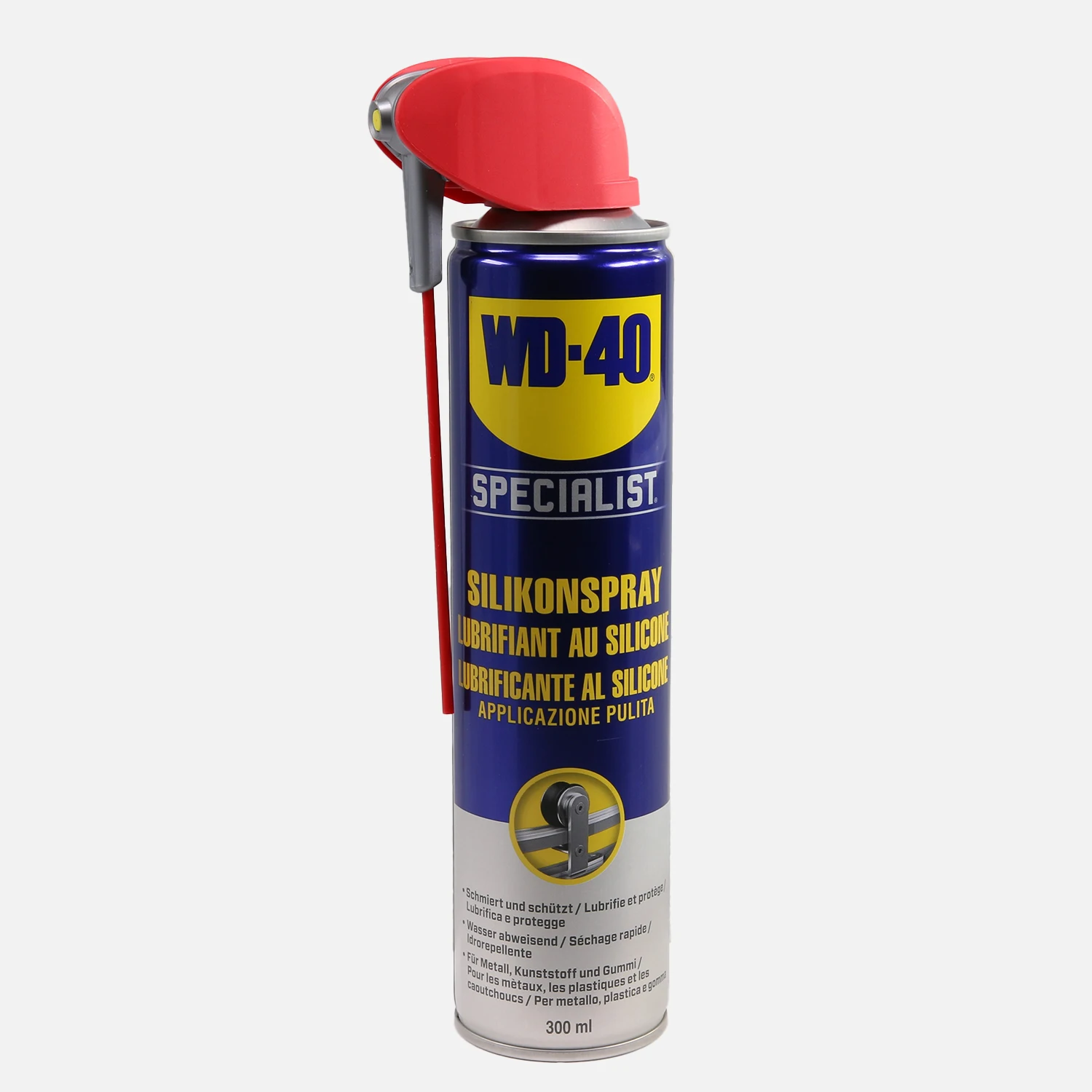 300 ml WD-40 Specialist Silikonspray, Gummipflege, Schmieröl                                