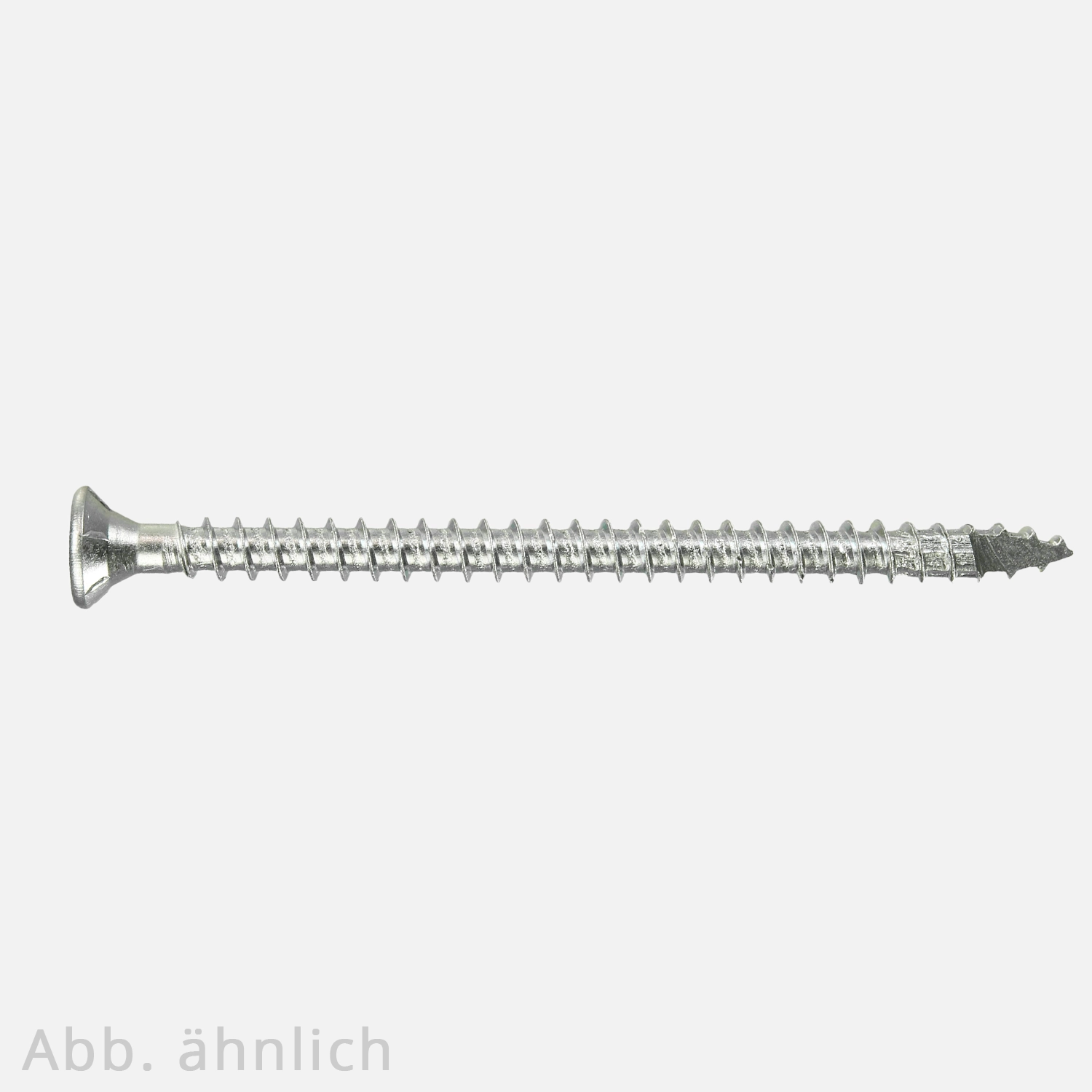 HBS Vollgewindesschraube | Senkkopf | TX | blau verzinkt