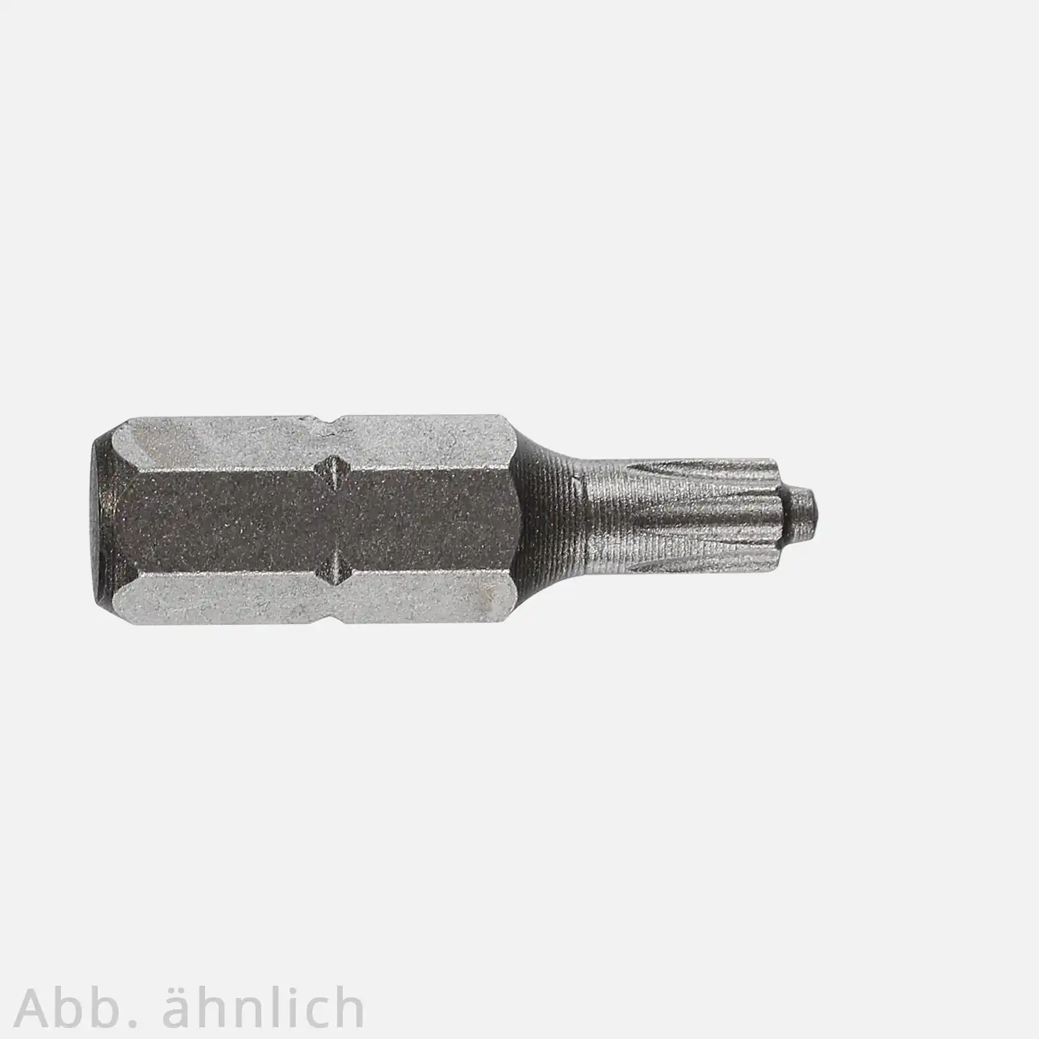 1 TTAP / T-STAR Bit , mit Zapfen , Torx 40, 25 mm lang , C6,3 , gefräst