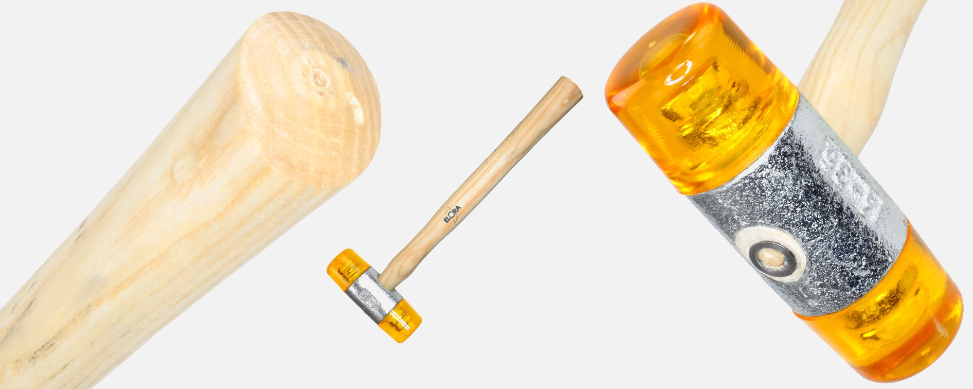 1 Kunststoffhammer DIN 53505, 35mm Kopfdurchmesser