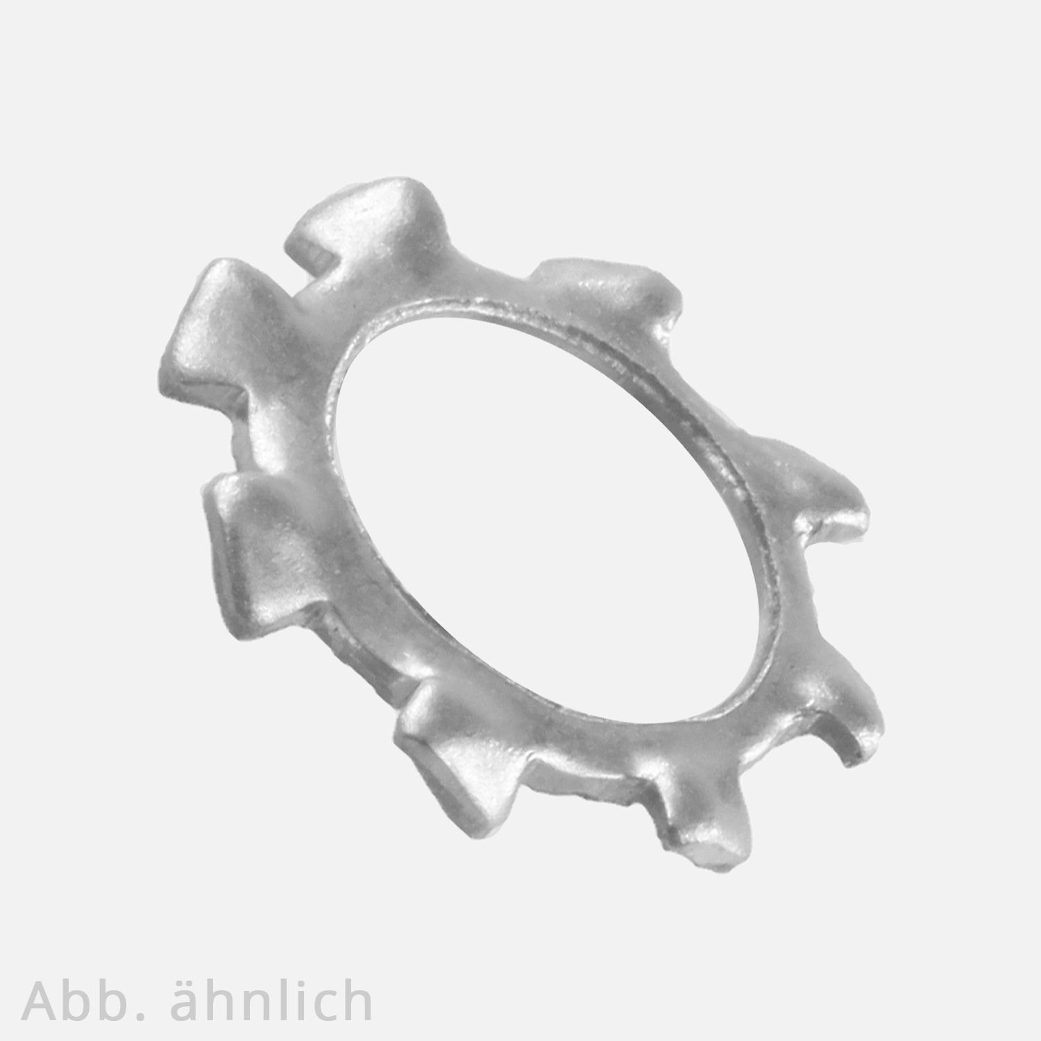 1000 Zahnscheiben für M3,5 - Edelstahl A2 - DIN 6797 Form A 