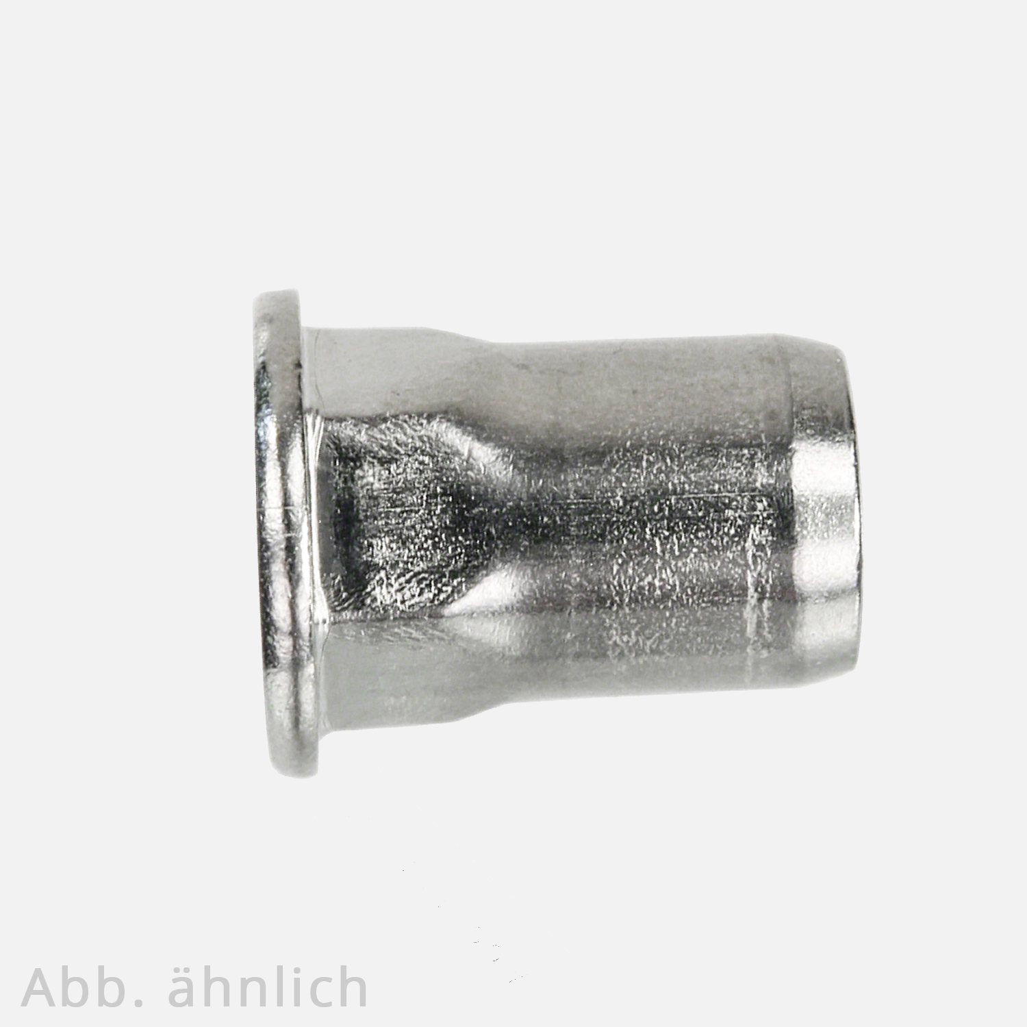 200 Gesipa Blindnietmuttern A2 Sechskant offen Flachkopf M10 1-3,5