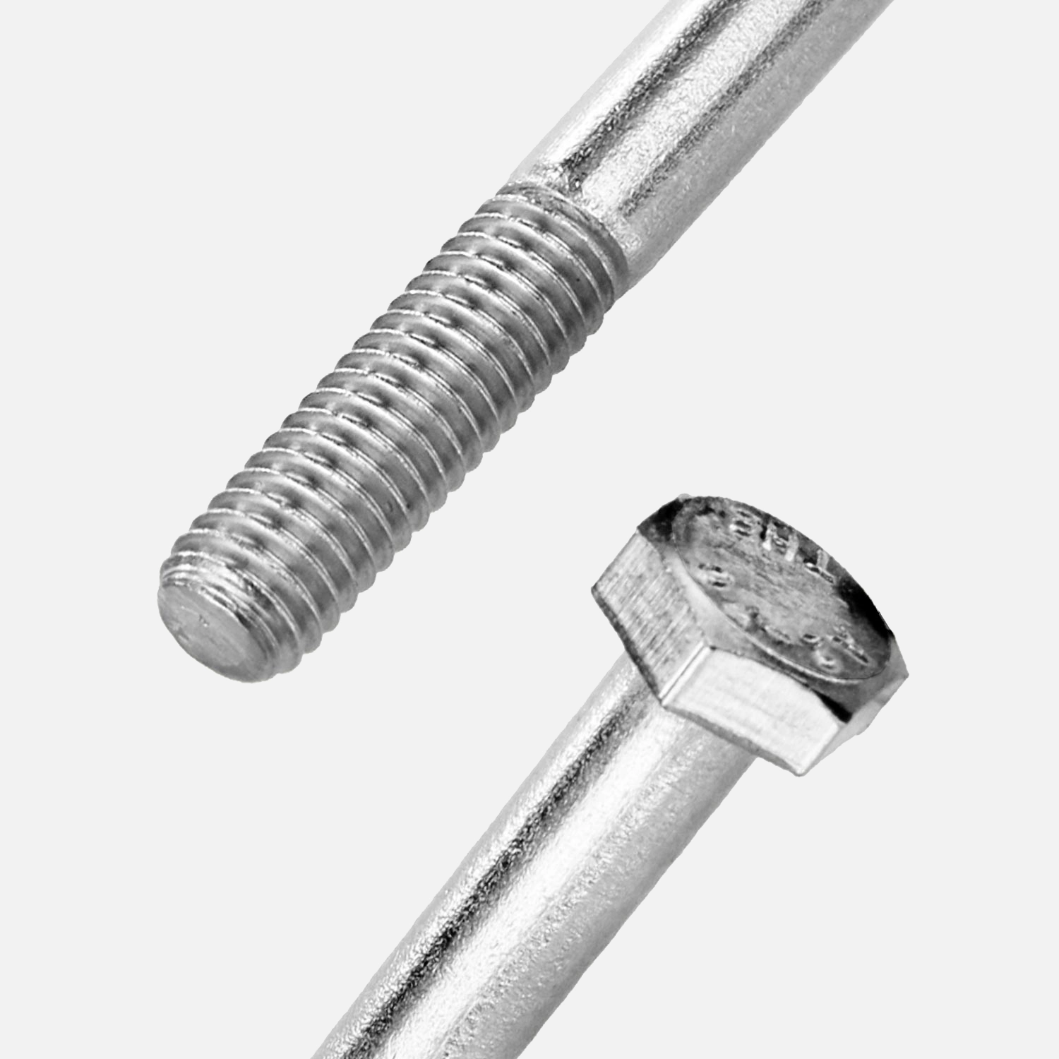 100 Sechskantschrauben M6x70 mm - SW 10 - Edelstahl A4 - 80 - DIN 931