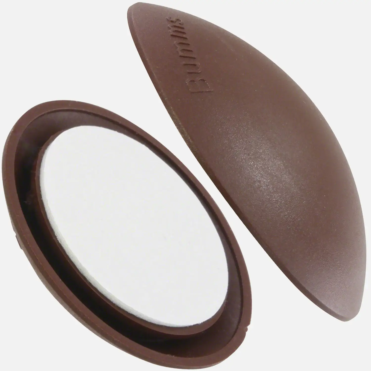 1 HSI Türstopper - Bumms - Kunststoff - braun - 18x60mm