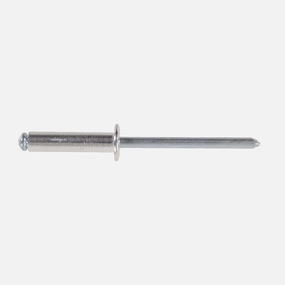 Blindniete | DIN 7337 | Flachkopf | Aluminium/Stahl
