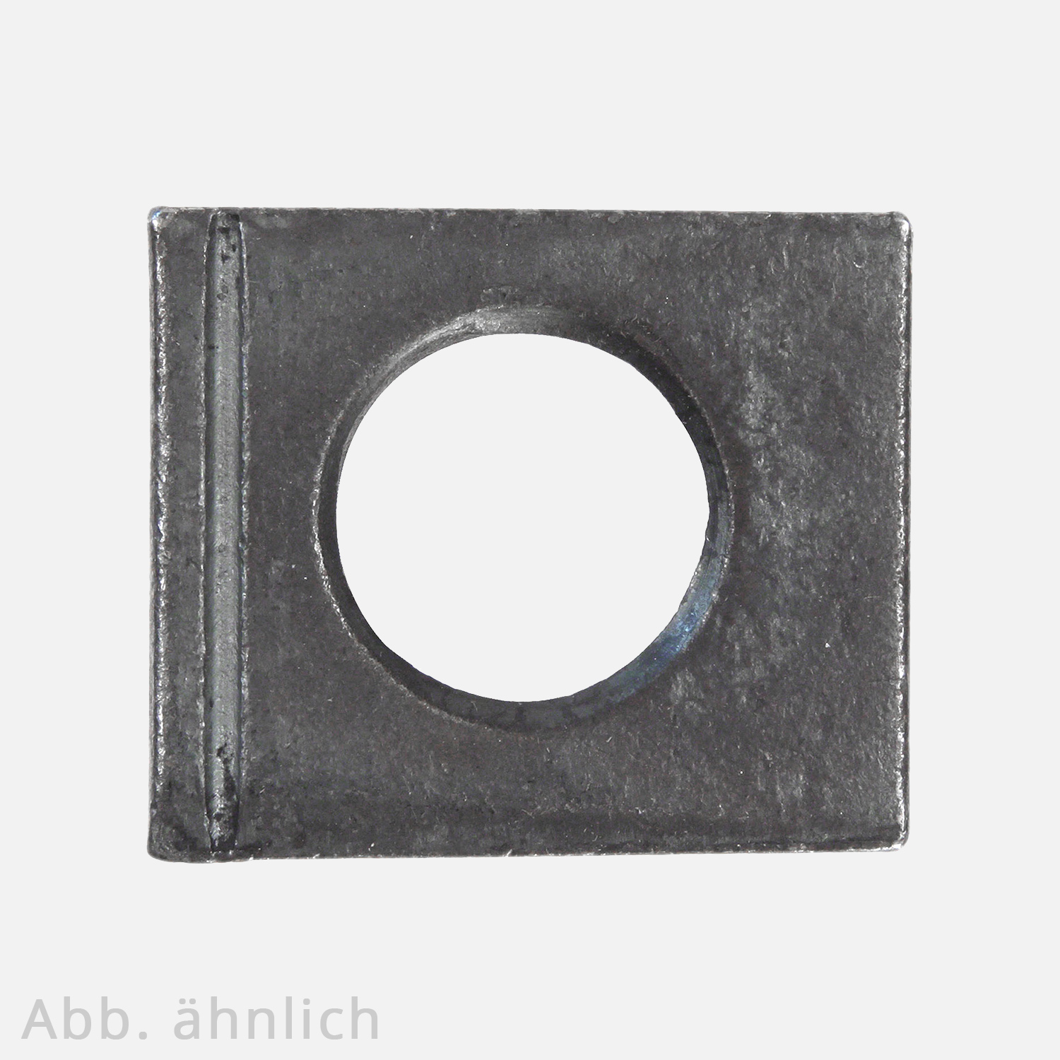 1 Vierkantscheibe - keilförmig 14% - 21 mm - DIN 6917 - Stahl vergütet