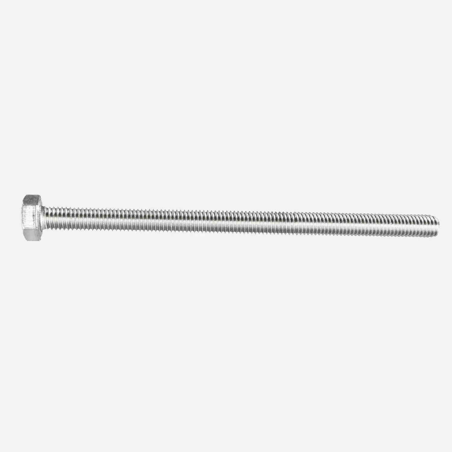 1 Sechskantschraube M8x130 mm - SW 13 - Edelstahl A4 - 70 - DIN 933