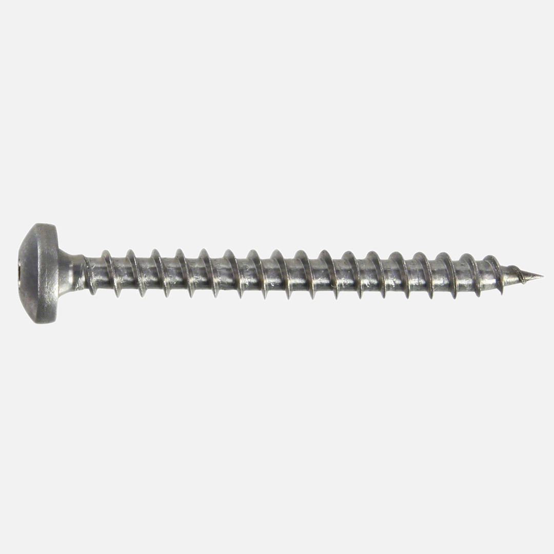 Spanplattenschraube | Pan-Head | Vollgewinde | TX | Edelstahl A2